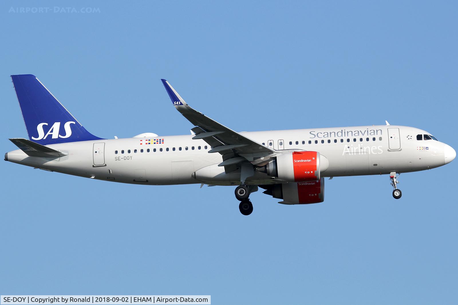 SE-DOY, 2017 Arbus A320-251N C/N 7499, at spl