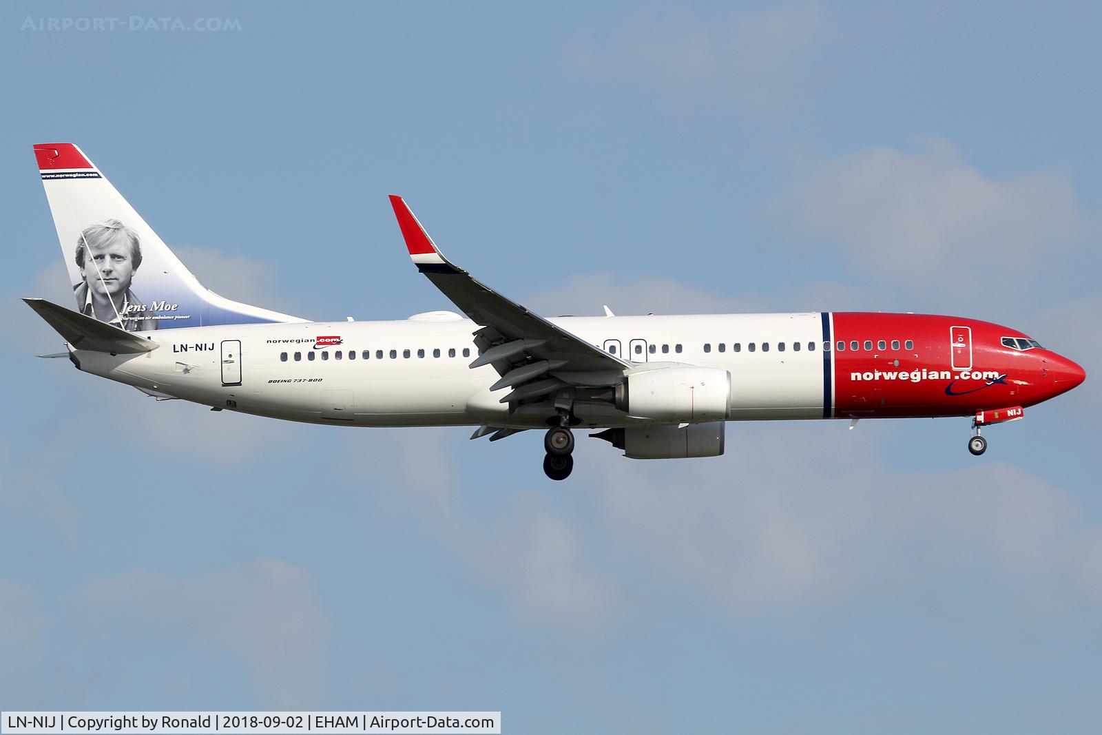 LN-NIJ, 2018 Boeing 737-8JP C/N 42094, at spl