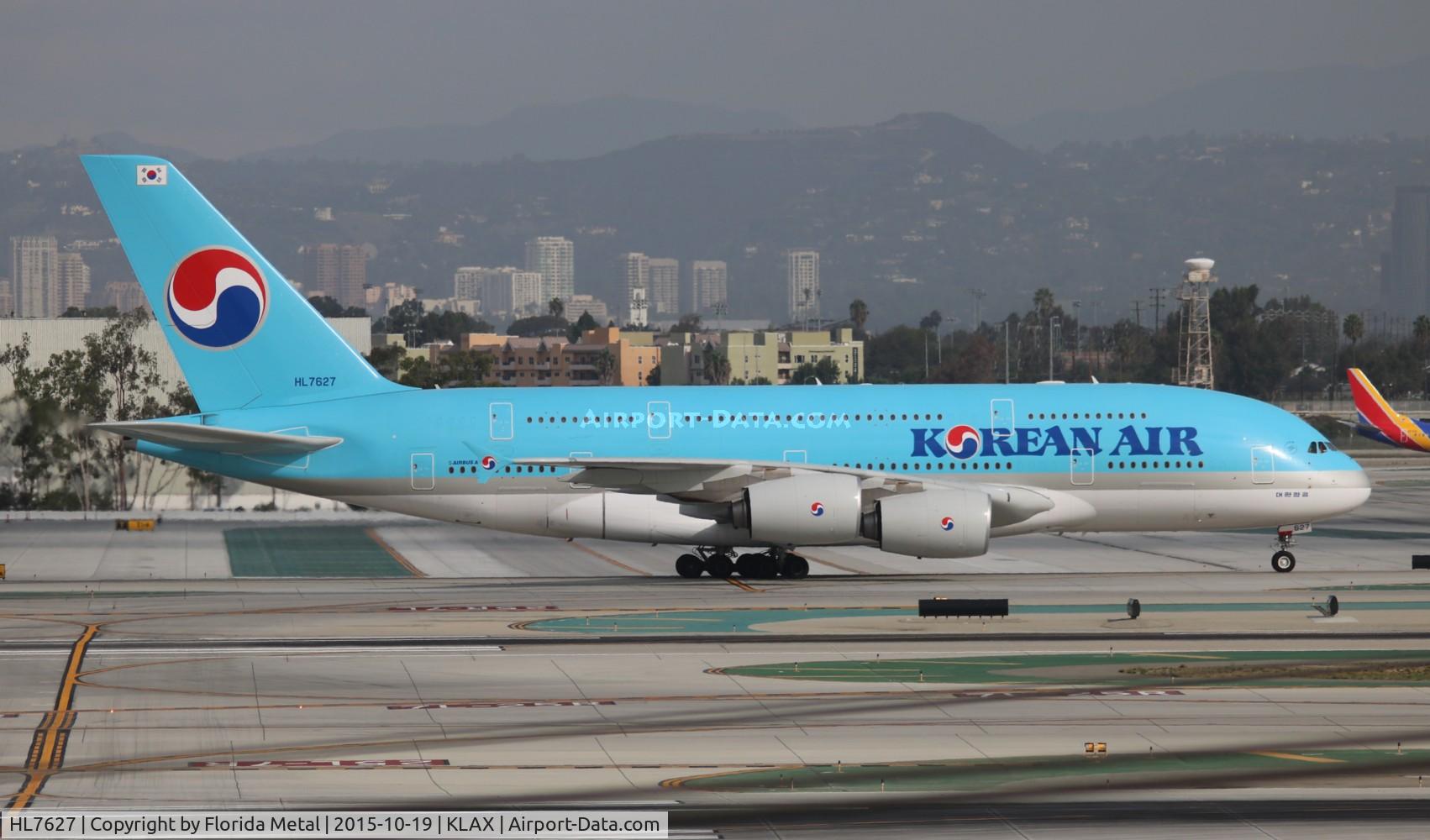 HL7627, 2013 Airbus A380-861 C/N 0130, LAX zx