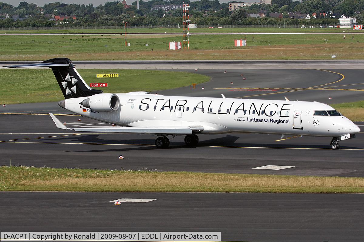 D-ACPT, 2003 Canadair CRJ-701ER (CL-600-2C10) Regional Jet C/N 10103, at dus