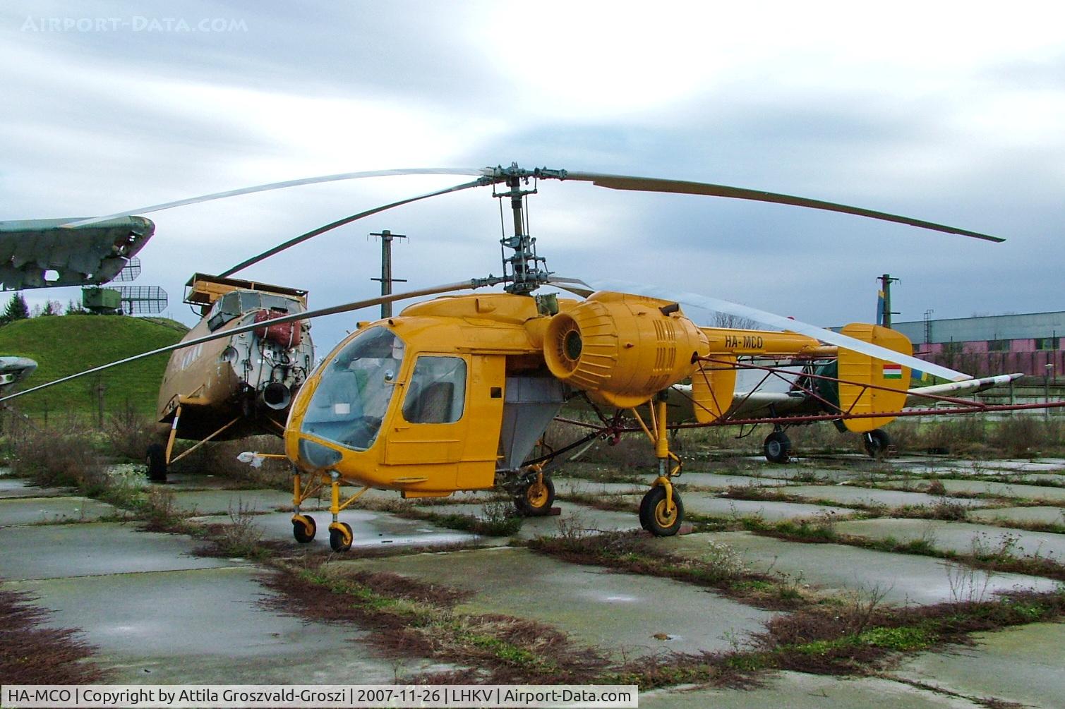 HA-MCO, 1971 Kamov Ka-26 Hoodlum C/N 7101804, LHKV - Kaposújlak Airport, Hungary