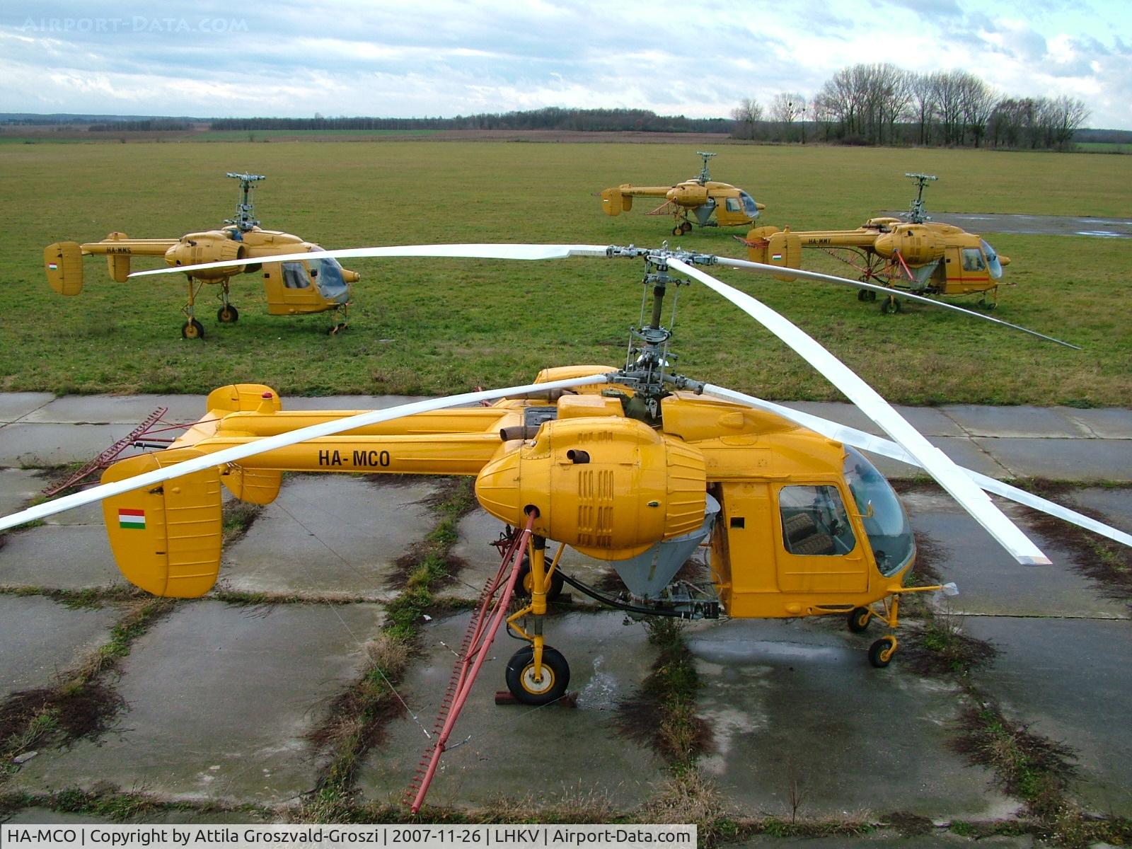 HA-MCO, 1971 Kamov Ka-26 Hoodlum C/N 7101804, LHKV - Kaposújlak Airport, Hungary