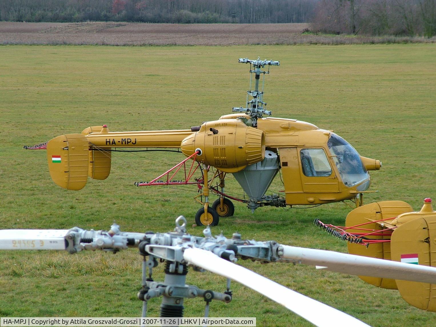 HA-MPJ, 1978 Kamov Ka-26 Hoodlum C/N 7806308, LHKV - Kaposújlak Airport, Hungary