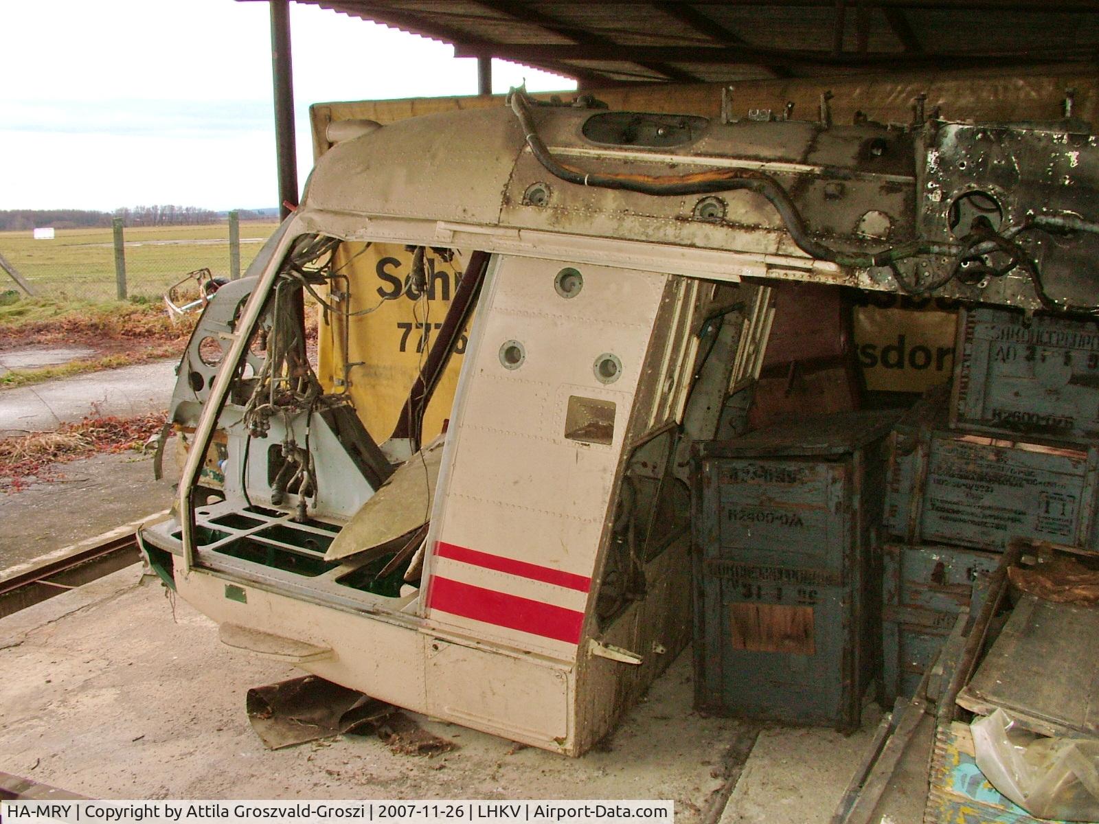 HA-MRY, 1970 Kamov Ka-26 Hoodlum C/N 7001403, LHKV - Kaposújlak Airport, Hungary