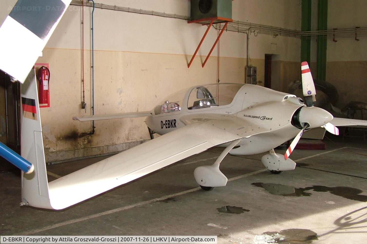 D-EBKR, Gyroflug SC-01C-360i Speed Canard C/N S-13, LHKV - Kaposújlak Airport, Hungary