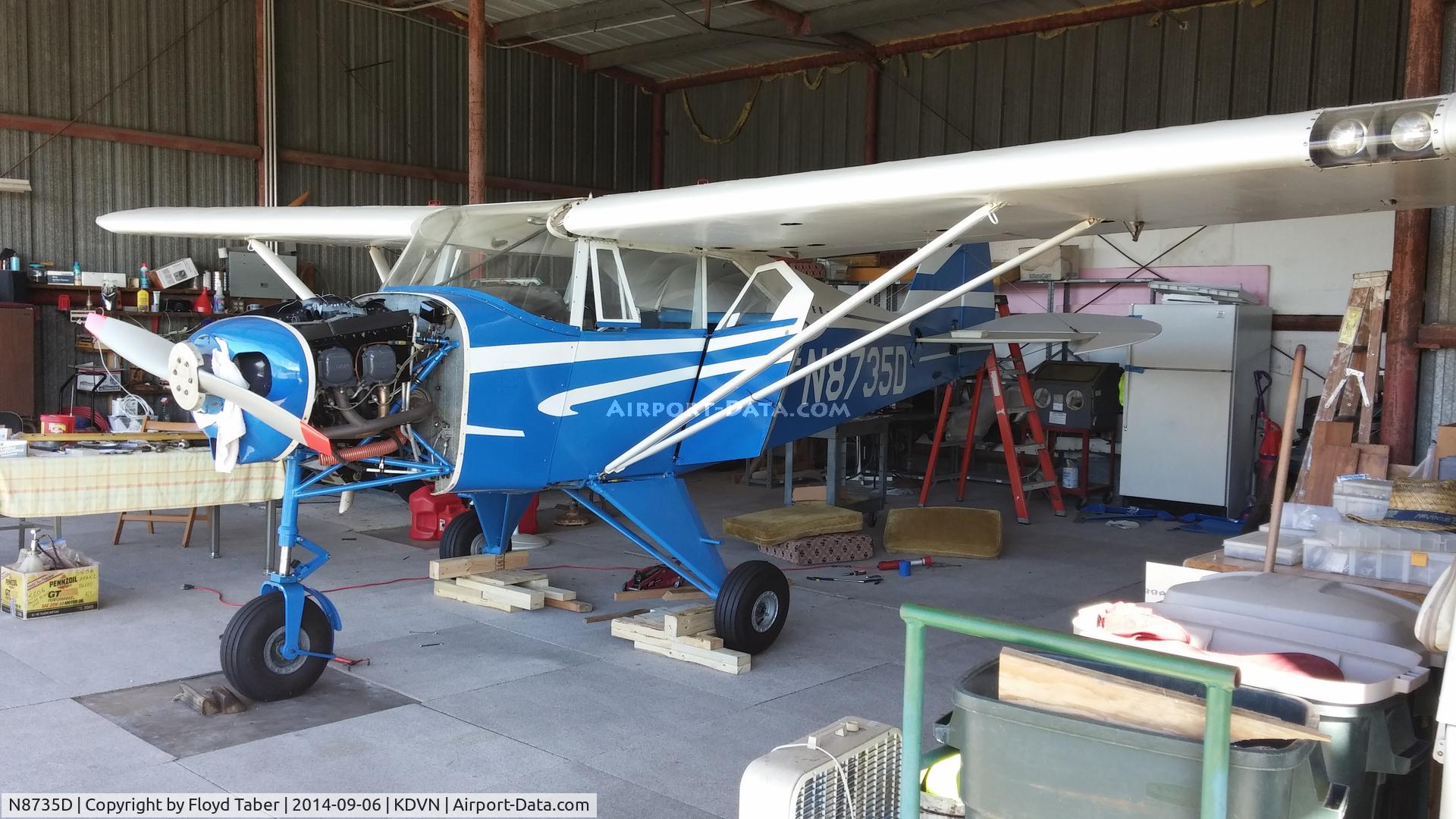 N8735D, 1958 Piper PA-22-160 Tri Pacer C/N 22-5916, ANNUAL INSPECTION