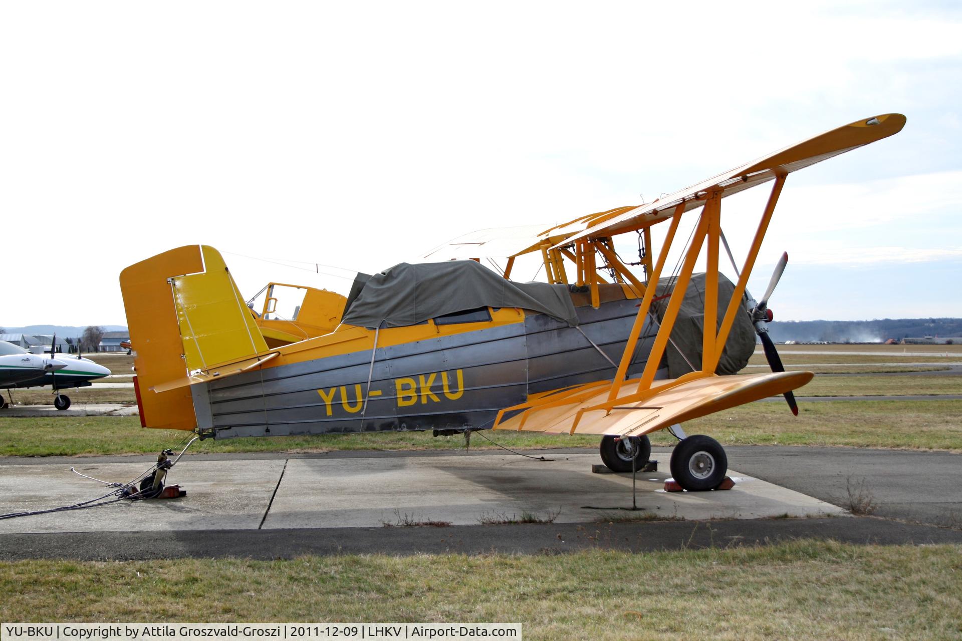 YU-BKU, 1974 Grumman-Schweizer G-164A C/N 1210, LHKV - Kaposújlak Airport, Hungary