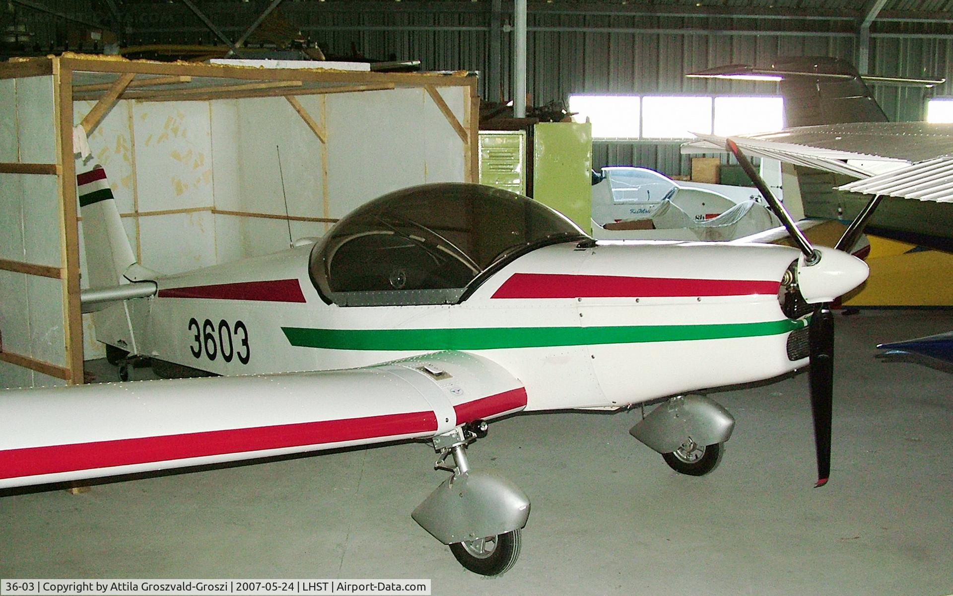 36-03, Zenair CH-601 UL Zodiac C/N 04, LHST - Szatymaz Airport, Hungary