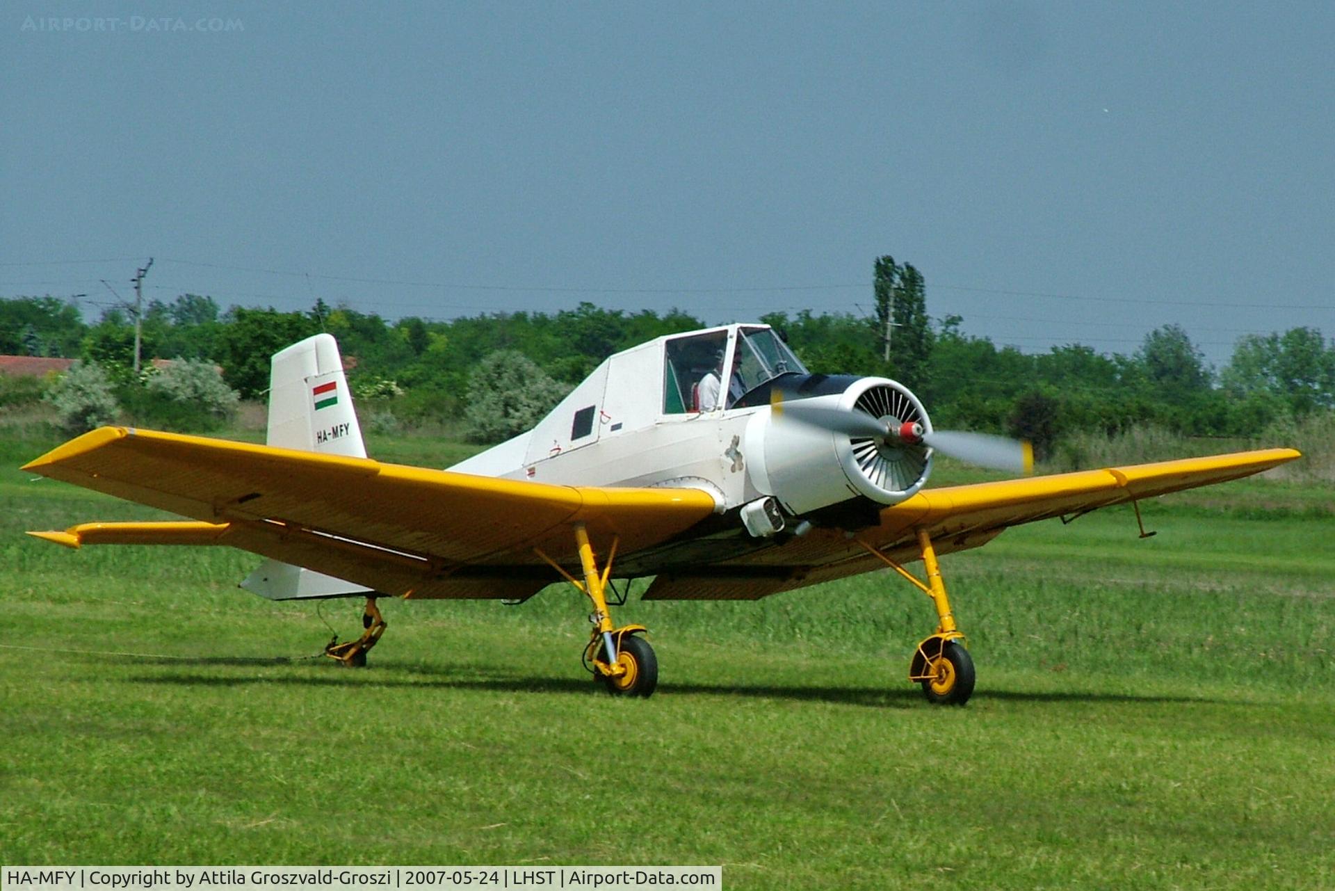 HA-MFY, 1971 Let Z-37A Cmelak C/N 13-29, LHST - Szatymaz Airport, Hungary