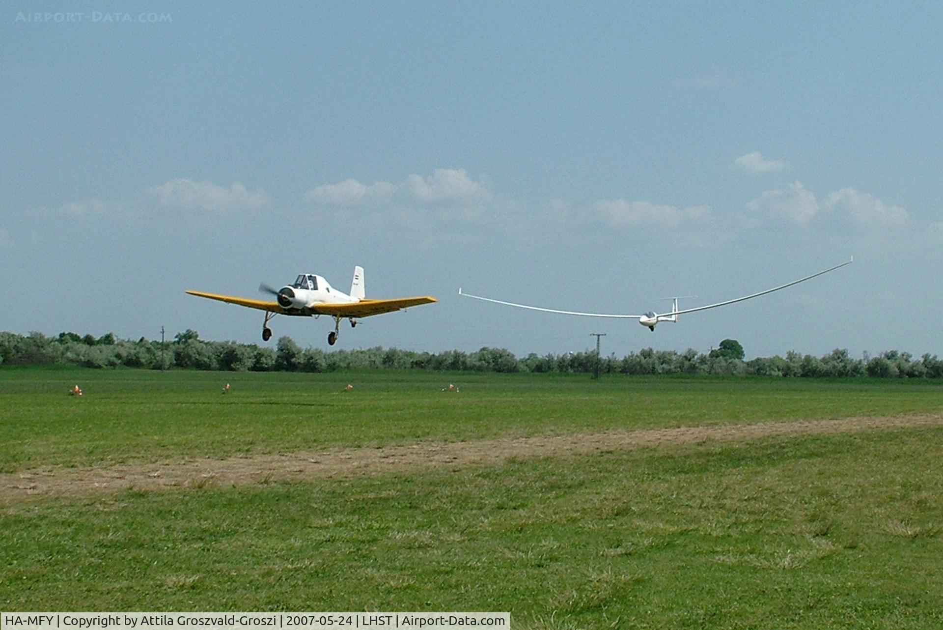 HA-MFY, 1971 Let Z-37A Cmelak C/N 13-29, LHST - Szatymaz Airport, Hungary