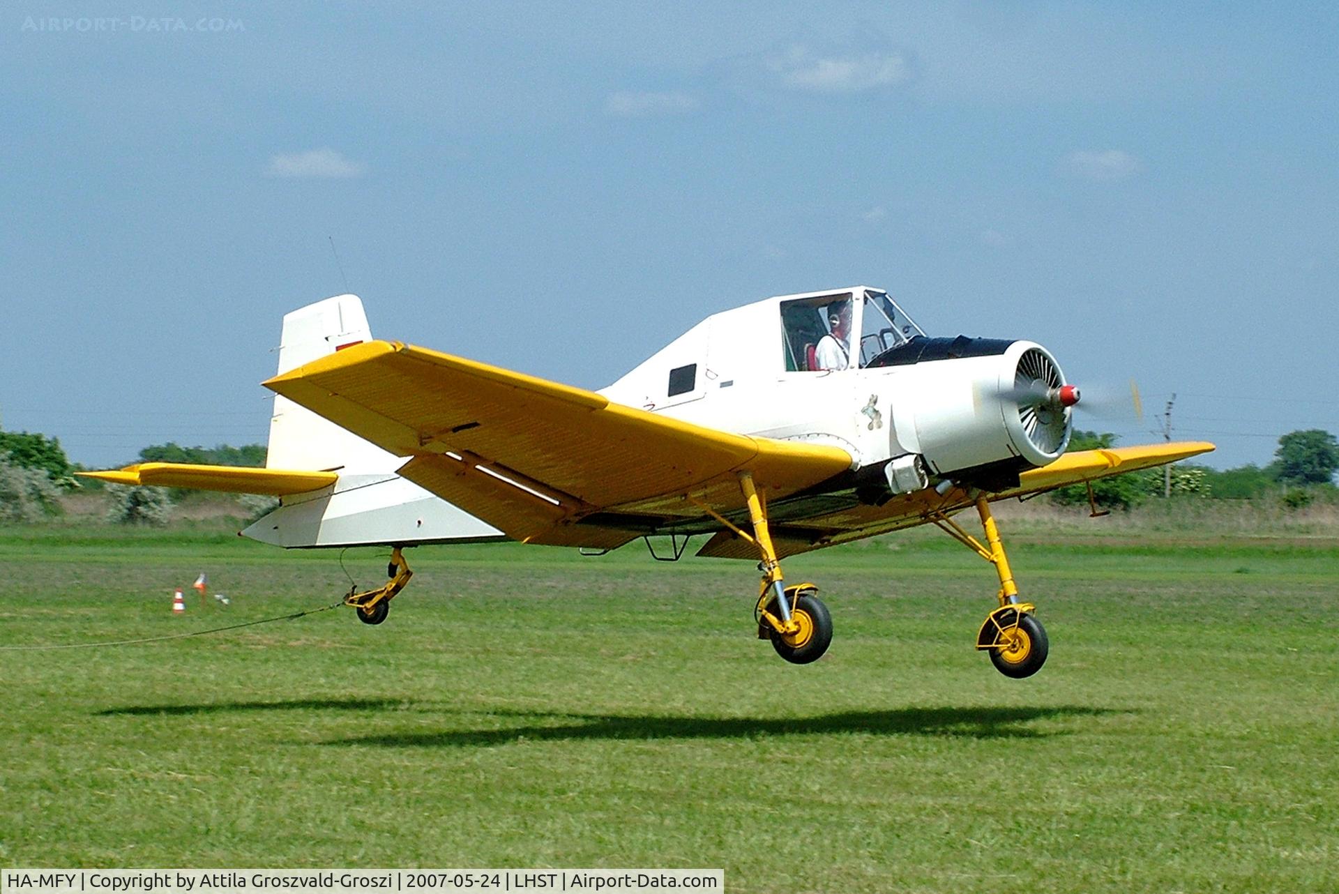 HA-MFY, 1971 Let Z-37A Cmelak C/N 13-29, LHST - Szatymaz Airport, Hungary