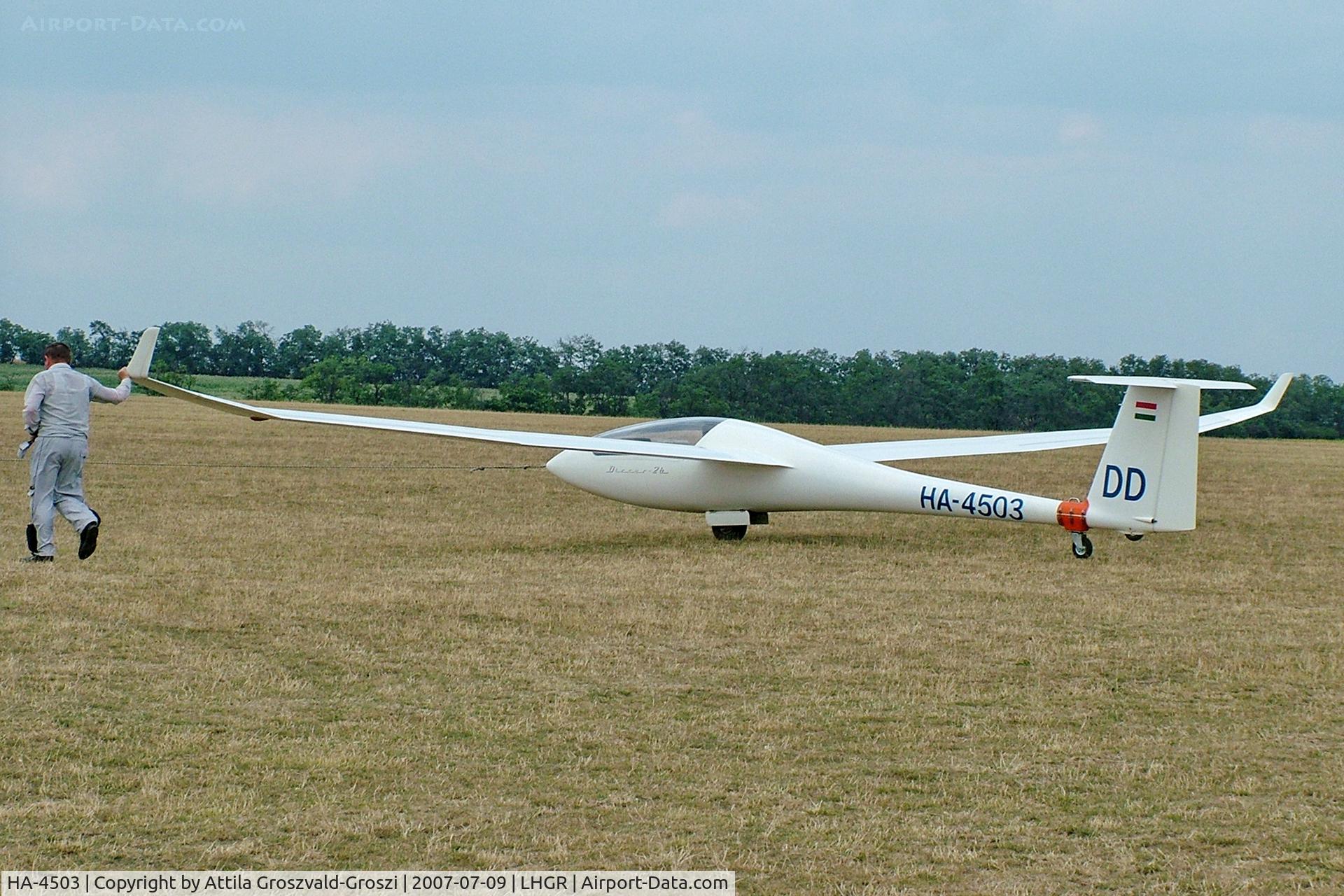 HA-4503, 2001 Schempp-Hirth 2B C/N 98, LHGR - Gyúró Airport, Hungary