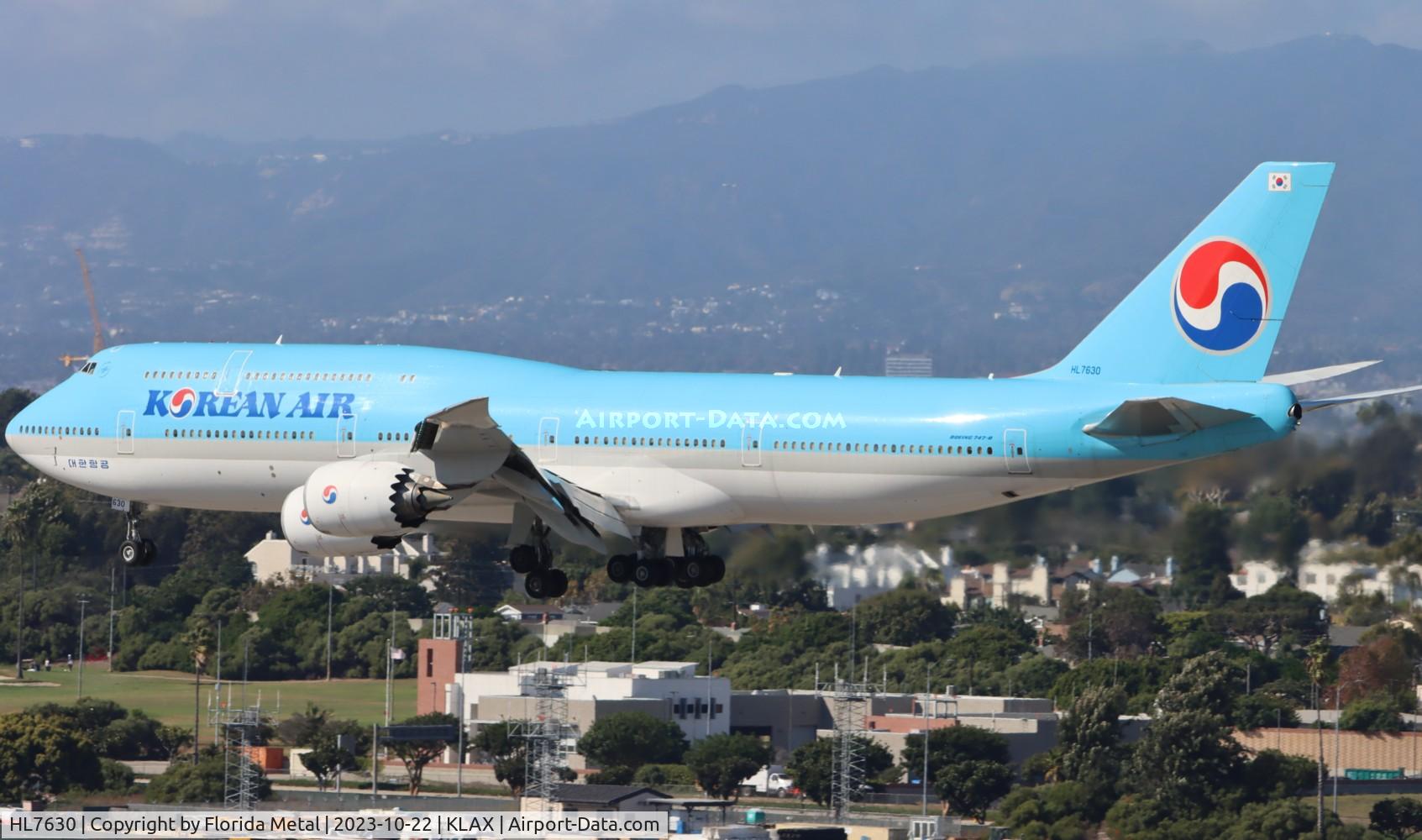 HL7630, 2015 Boeing 747-8B5 C/N 40905, LAX zx