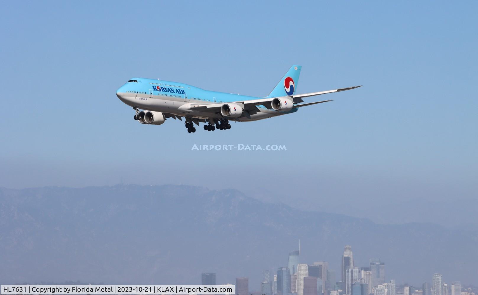 HL7631, 2015 Boeing 747-8B5 C/N 40906, LAX zx