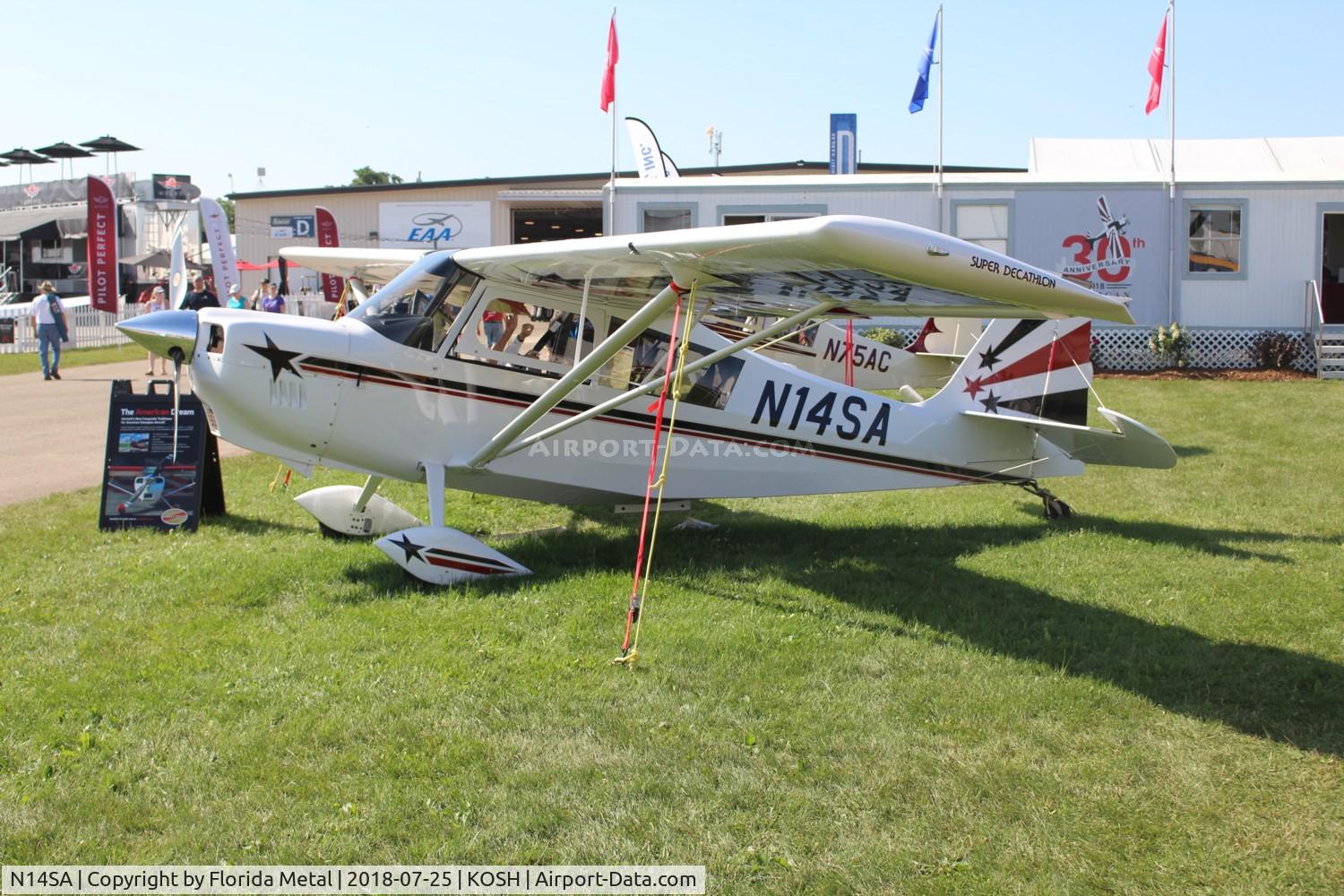 N14SA, 2014 American Champion 8KCAB Decathlon C/N 1146-2014, American Champion 8KCAB zx