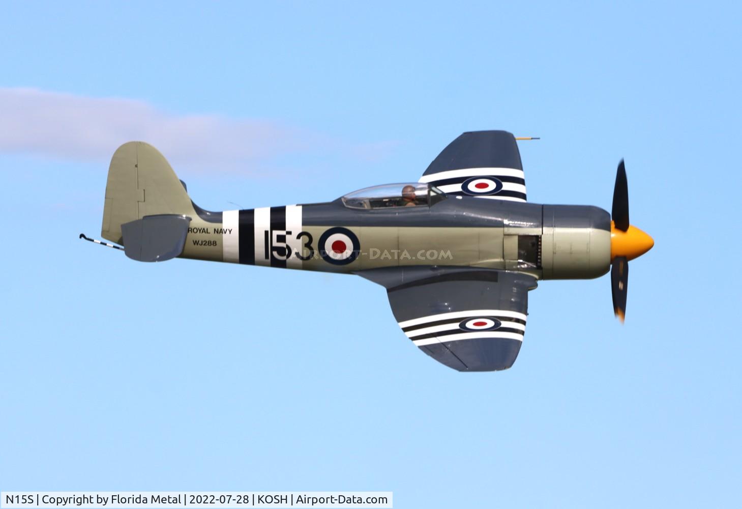 N15S, 1953 Hawker Sea Fury FB.11 C/N 41H/696792, OSH 22 zx