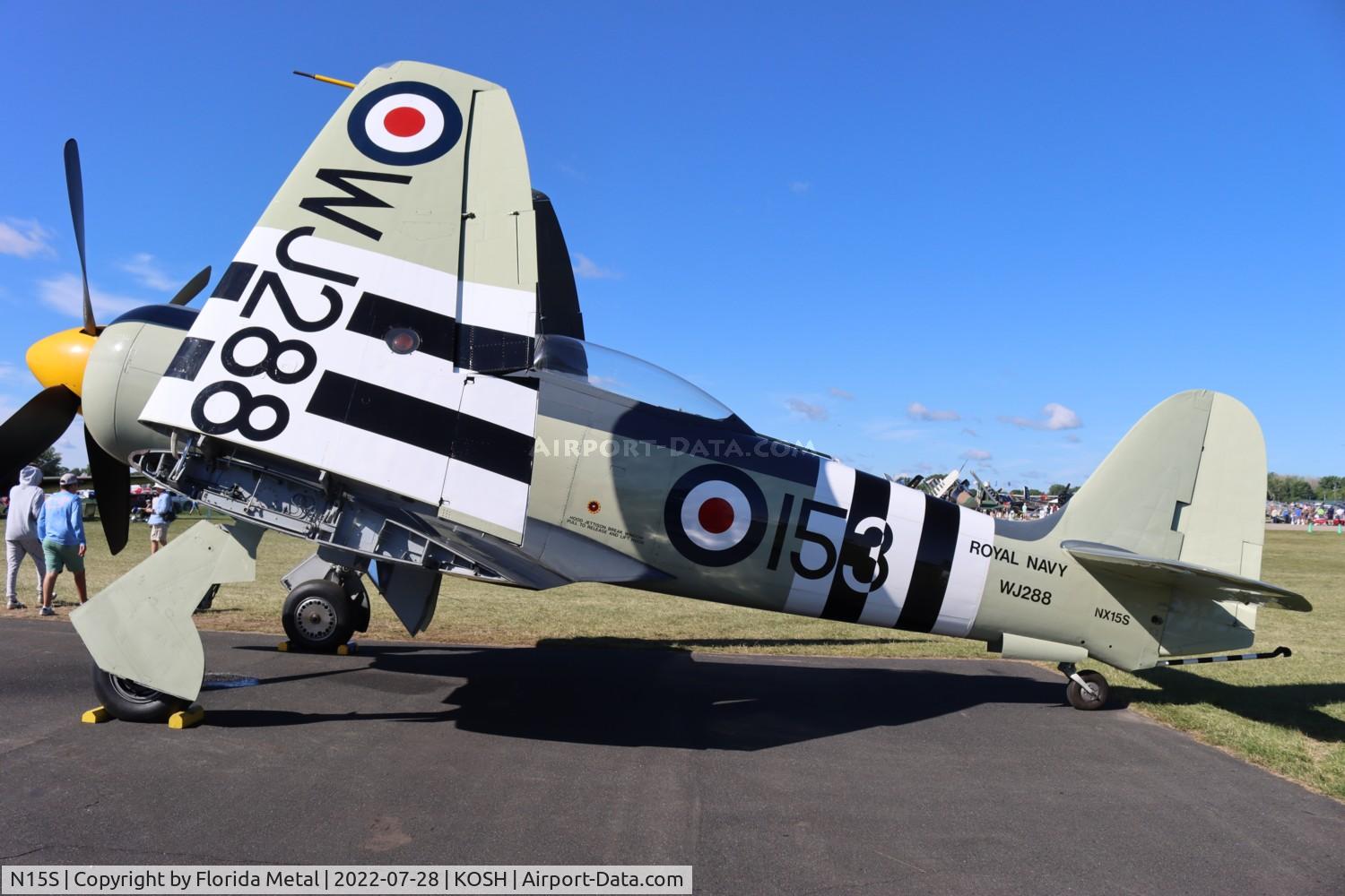 N15S, 1953 Hawker Sea Fury FB.11 C/N 41H/696792, Sea Fury zx