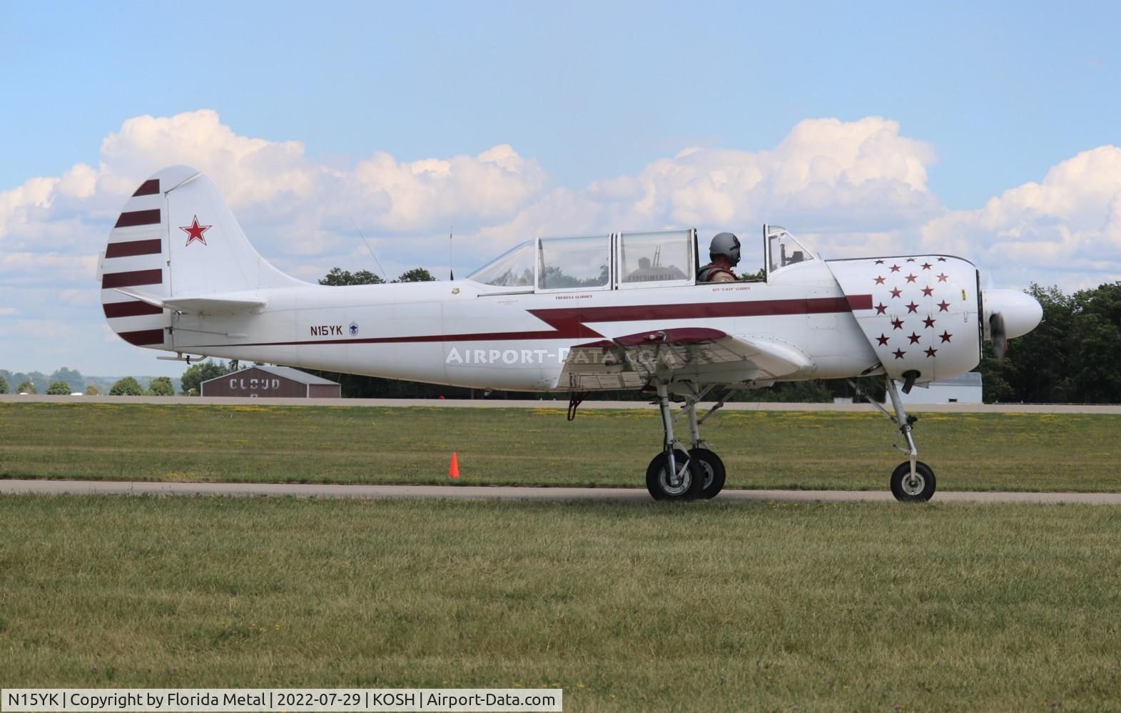 N15YK, 1993 Yakovlev Yak-52 C/N 9311702, Yak-52 zx