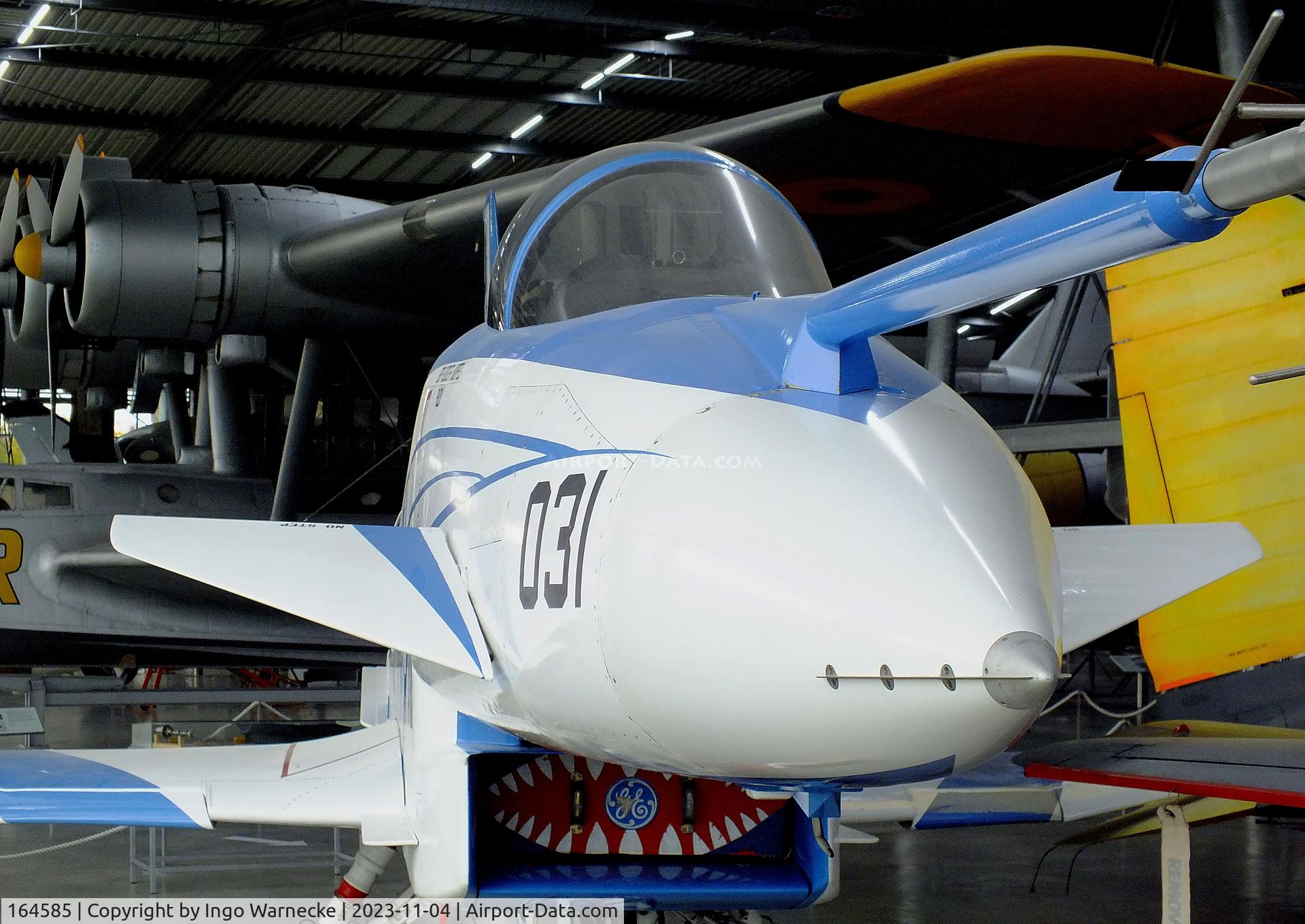 164585, Rockwell-MBB X-31A C/N 2, Rockwell-MBB X-31A Vector at the Flugwerft Schleißheim of Deutsches Museum, Oberschleißheim