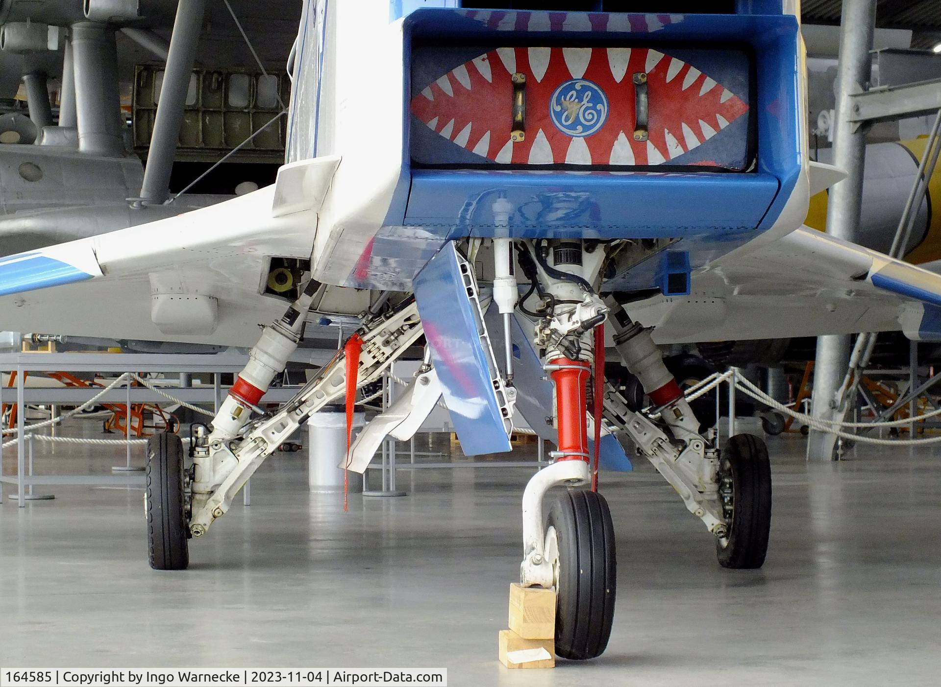 164585, Rockwell-MBB X-31A C/N 2, Rockwell-MBB X-31A Vector at the Flugwerft Schleißheim of Deutsches Museum, Oberschleißheim