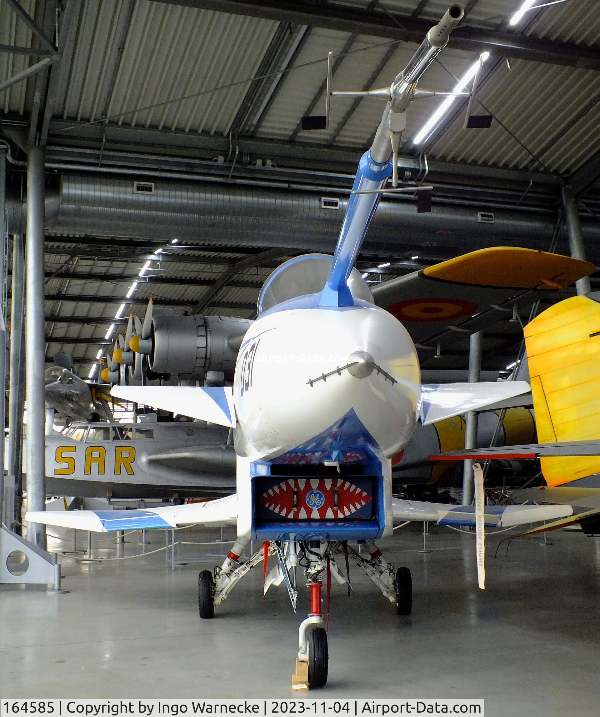 164585, Rockwell-MBB X-31A C/N 2, Rockwell-MBB X-31A Vector at the Flugwerft Schleißheim of Deutsches Museum, Oberschleißheim