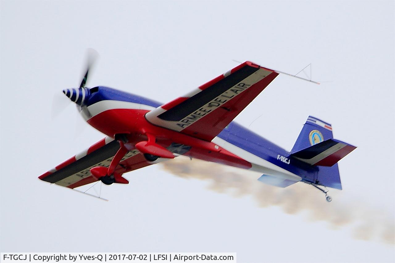 F-TGCJ, Extra EA-330SC C/N 05, Extra 330SC, French Air Force aerobatic team, On display, Luxeuil-St Sauveur Air Base 116 (LFSX)