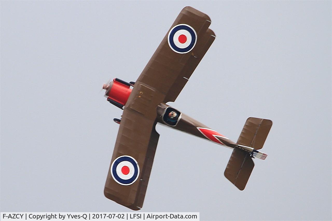 F-AZCY, Royal Aircraft Factory SE-5A Replica C/N 03, Royal Aircraft Factory SE-5A Replica, On display, St Dizier-Robinson Air Base 113 (LFSI)