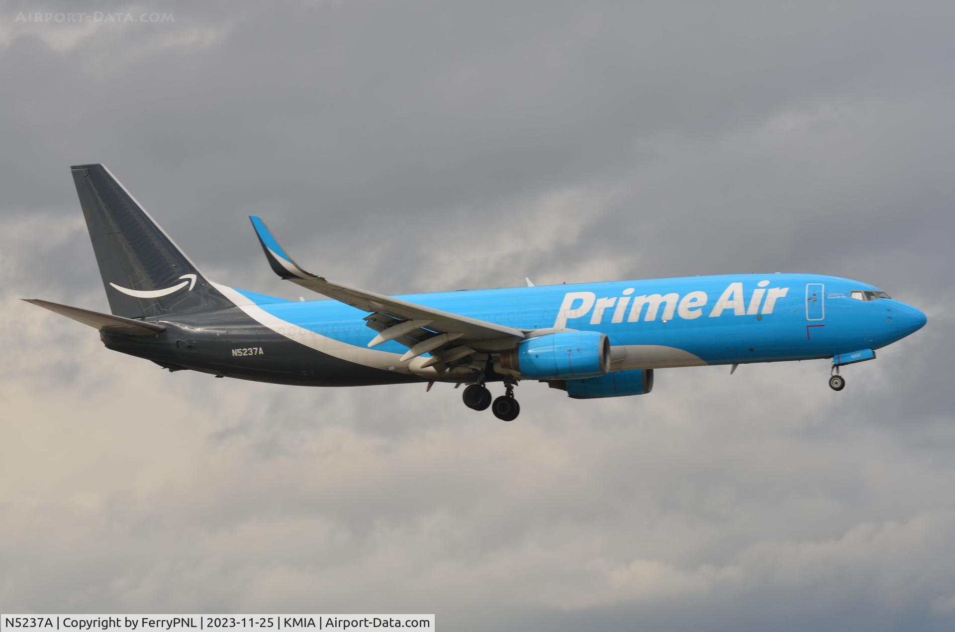 N5237A, 2006 Boeing 737-84P(BCF) C/N 32608, Amazon Prime B738F operated by Southern Air