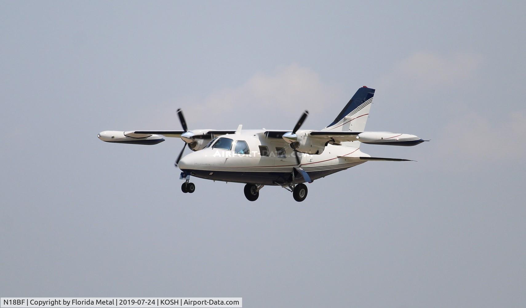 N18BF, 1969 Mitsubishi MU-2B-20 C/N 173, Soiltaire zx