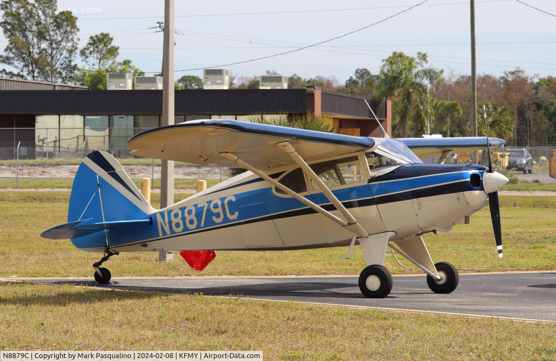 N8879C, 1953 Piper PA-22-135 Tri-Pacer C/N 22-1489, Piper PA-22-135