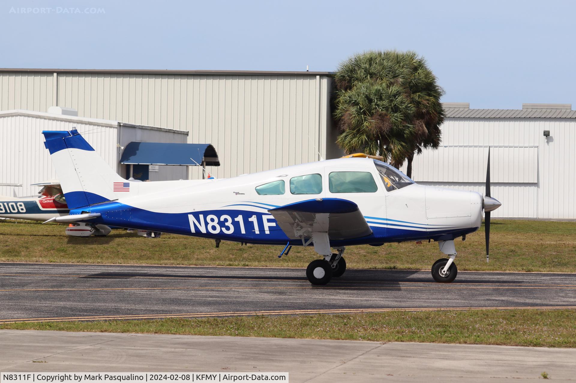N8311F, 1969 Beech B23 Musketeer C/N M-1280, Beech B23