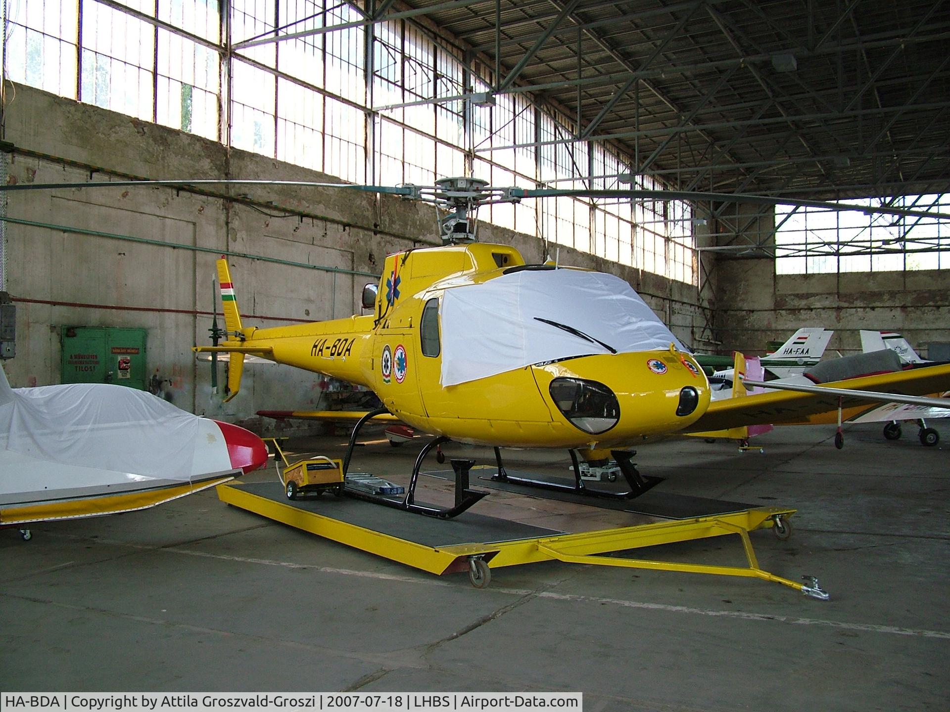 HA-BDA, 1991 Aerospatiale AS-350B Ecureuil C/N 2472, LHBS - Budaörs Airport, Hungary