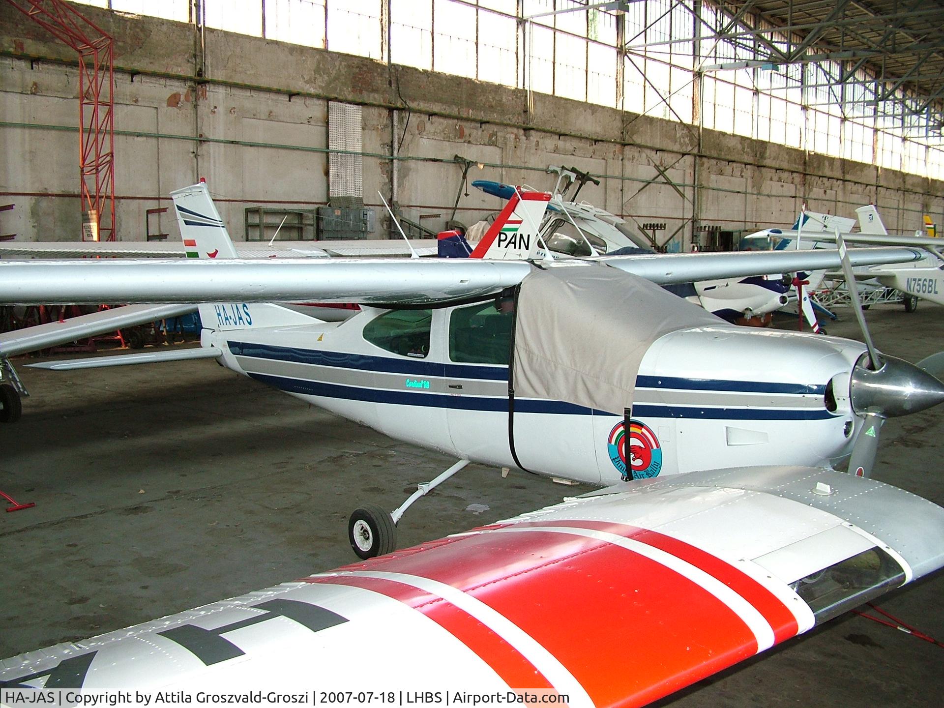 HA-JAS, 1977 Cessna 177RG Cardinal C/N 177RG1193, LHBS - Budaörs Airport, Hungary