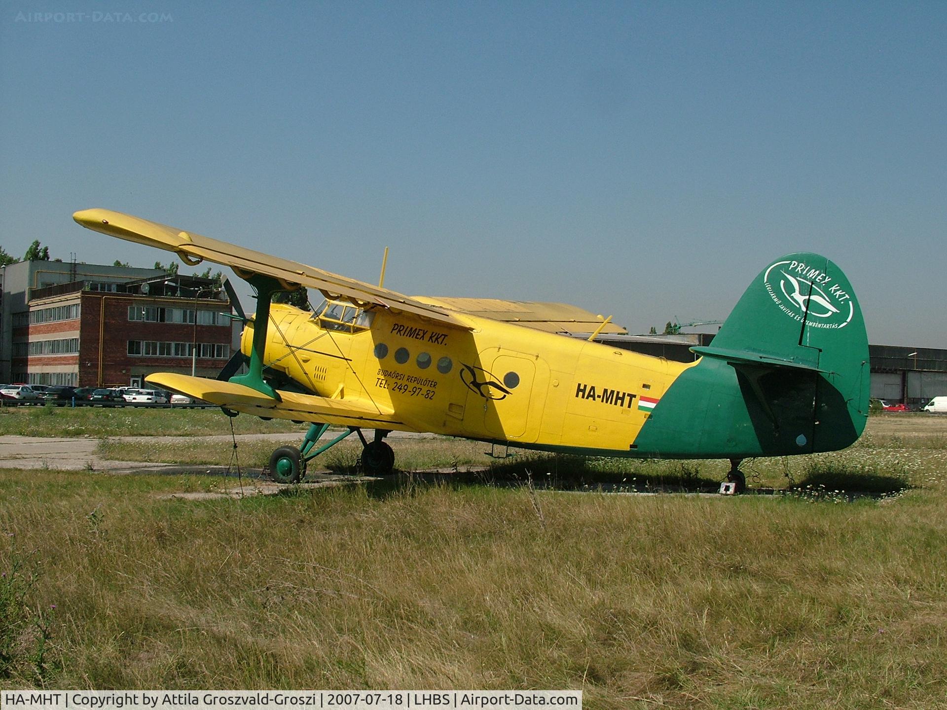 HA-MHT, 1974 PZL-Mielec AN-2R C/N 1G155-11, LHBS - Budaörs Airport, Hungary