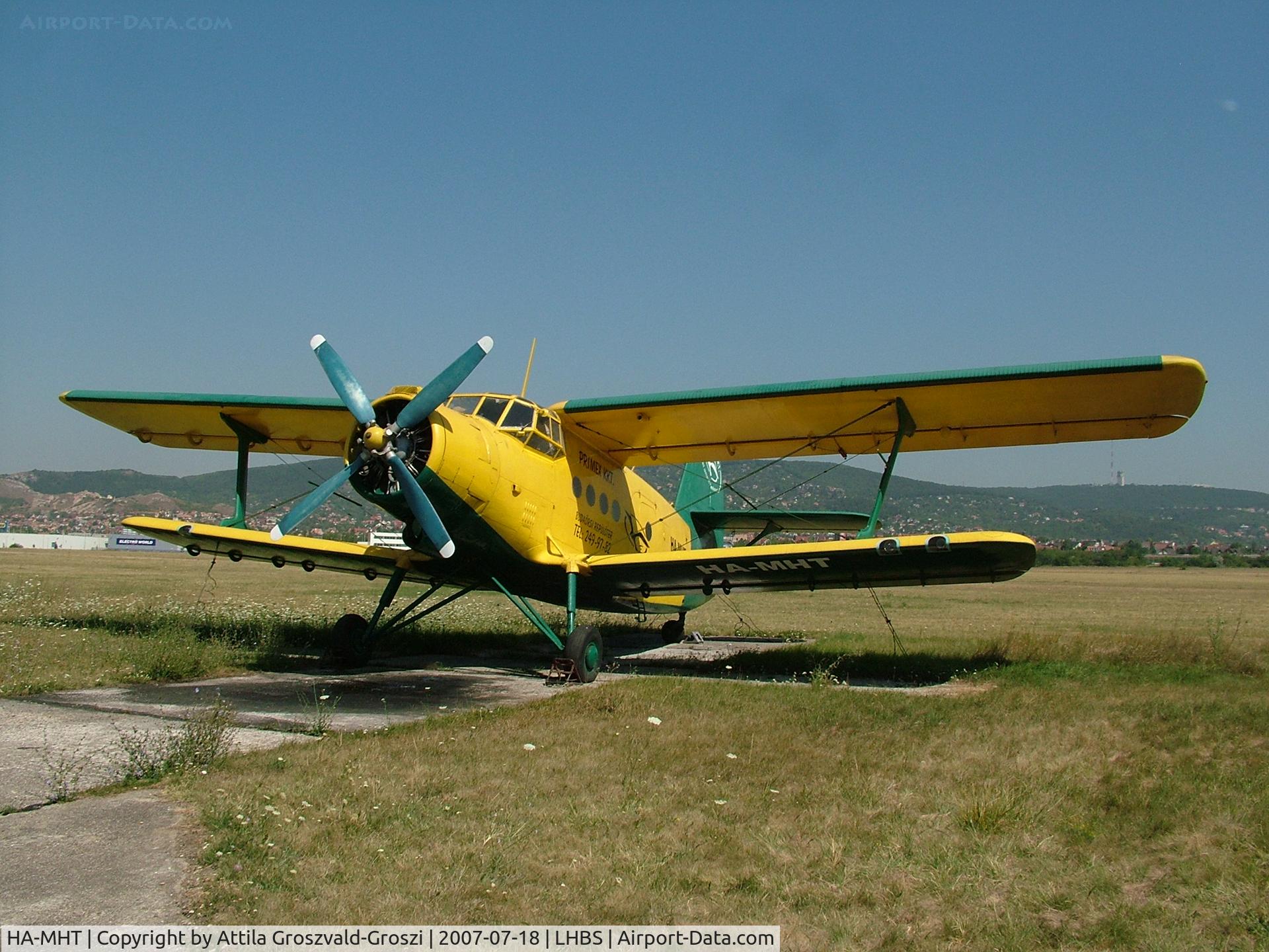 HA-MHT, 1974 PZL-Mielec AN-2R C/N 1G155-11, LHBS - Budaörs Airport, Hungary