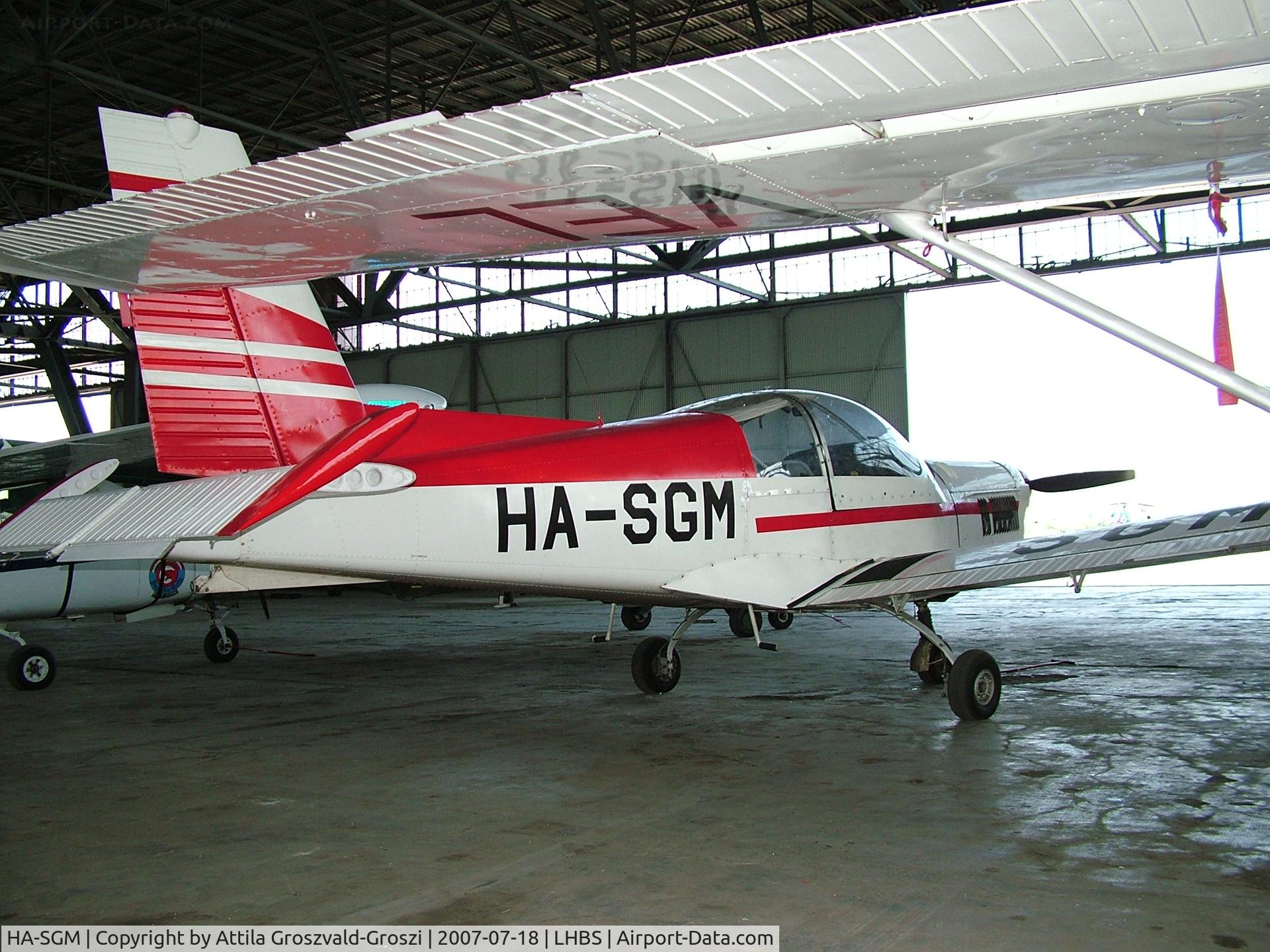 HA-SGM, 1985 Zlin Z-142 C/N 0419, LHBS - Budaörs Airport, Hungary