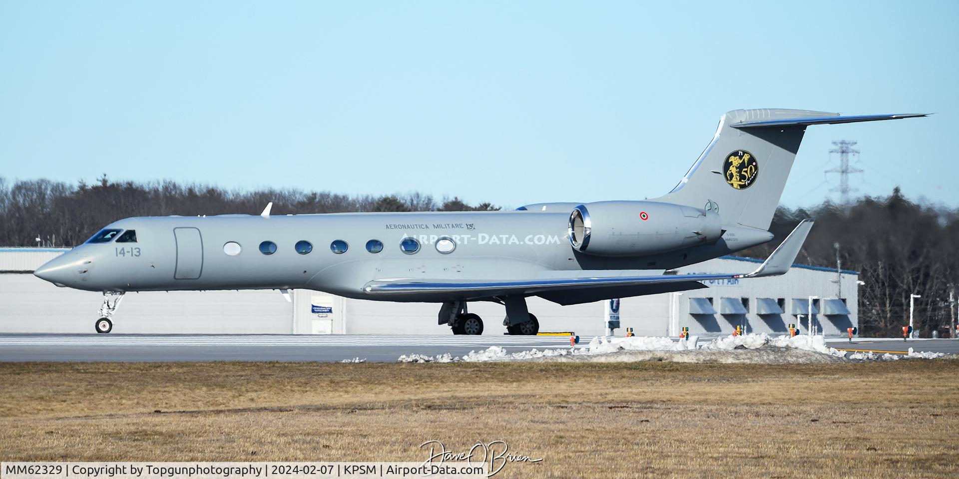 MM62329, Gulfstream G550 C/N 5881, Italian AF heading to McGuire