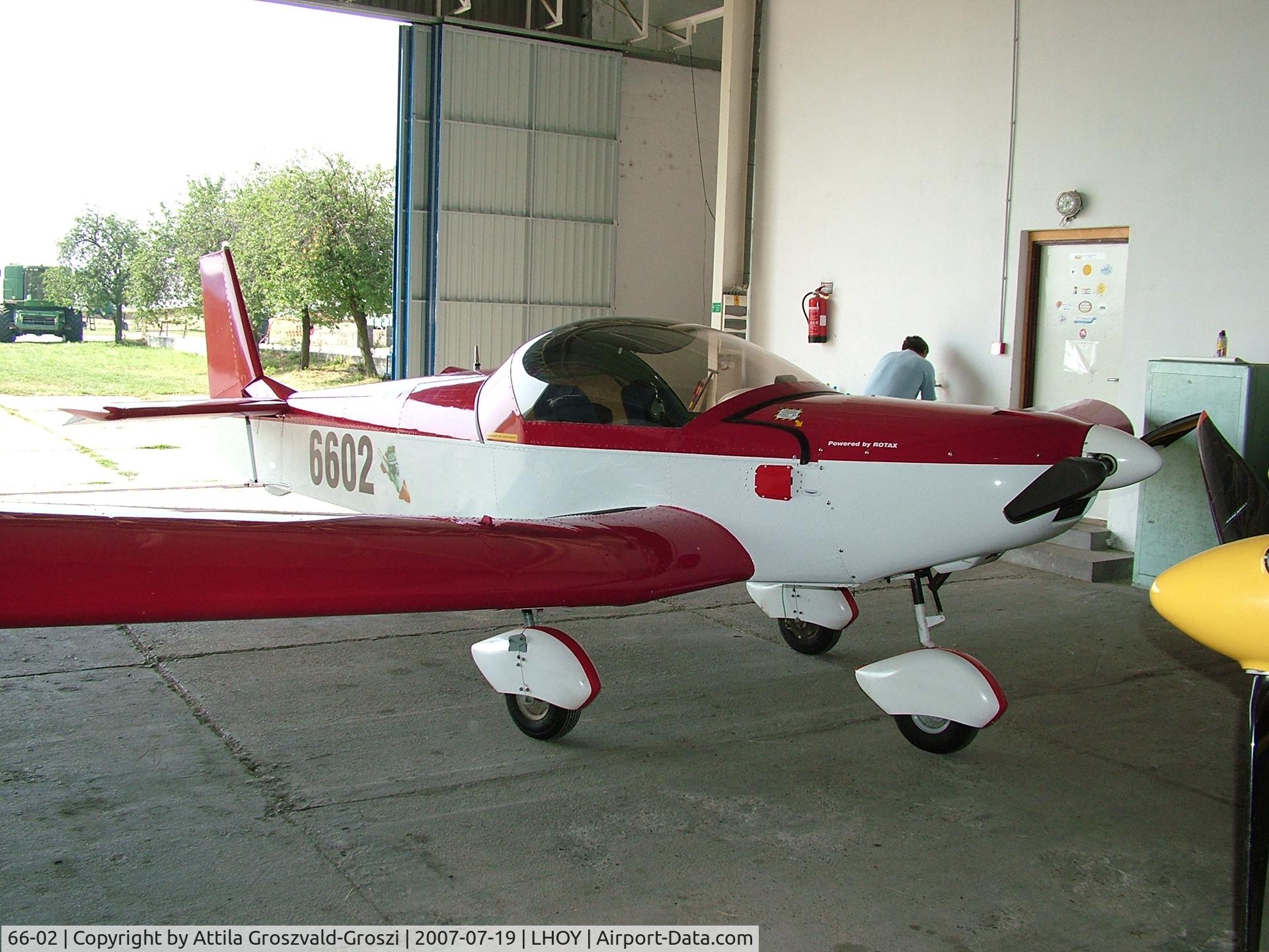 66-02, Zenair CH- 601 UL Zodiac C/N 6-96-80, LHOY - Öcsény Airport, Hungary