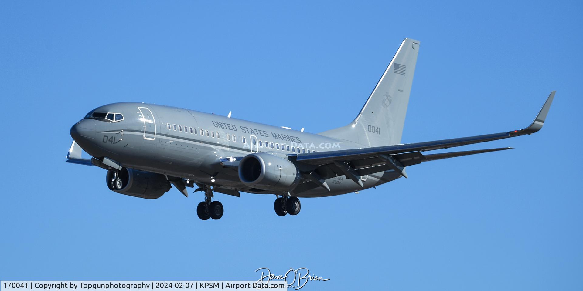 170041, Boeing C-40 C/N 30184, CONVOY4190