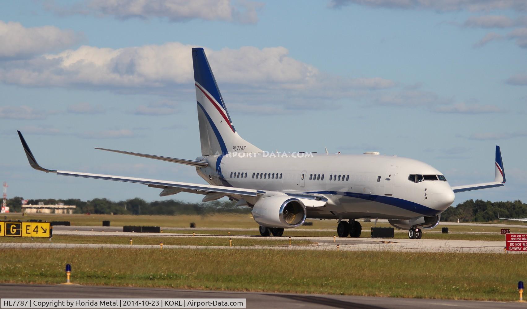 HL7787, 2008 Boeing 737-75G C/N 36852, NBAA 2014 zx