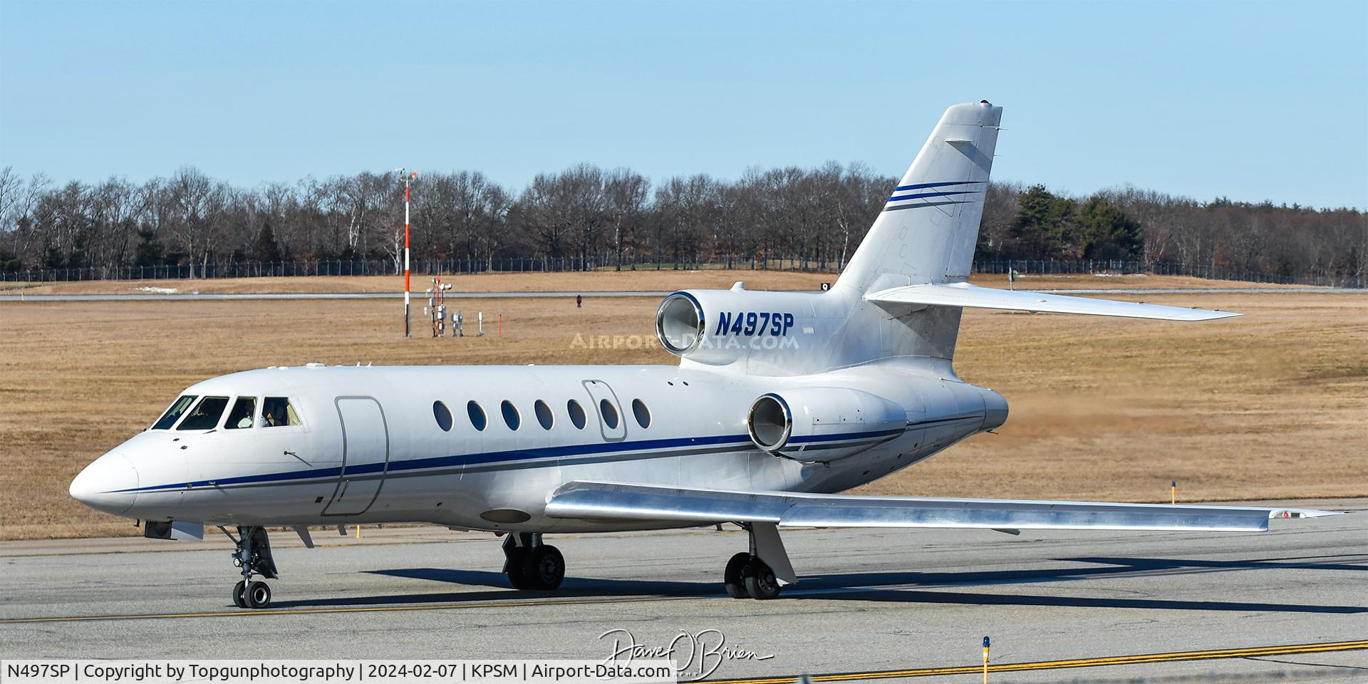 N497SP, 1993 Dassault-Breguet Falcon 50 C/N 236, On their way to the Caribbean Islands