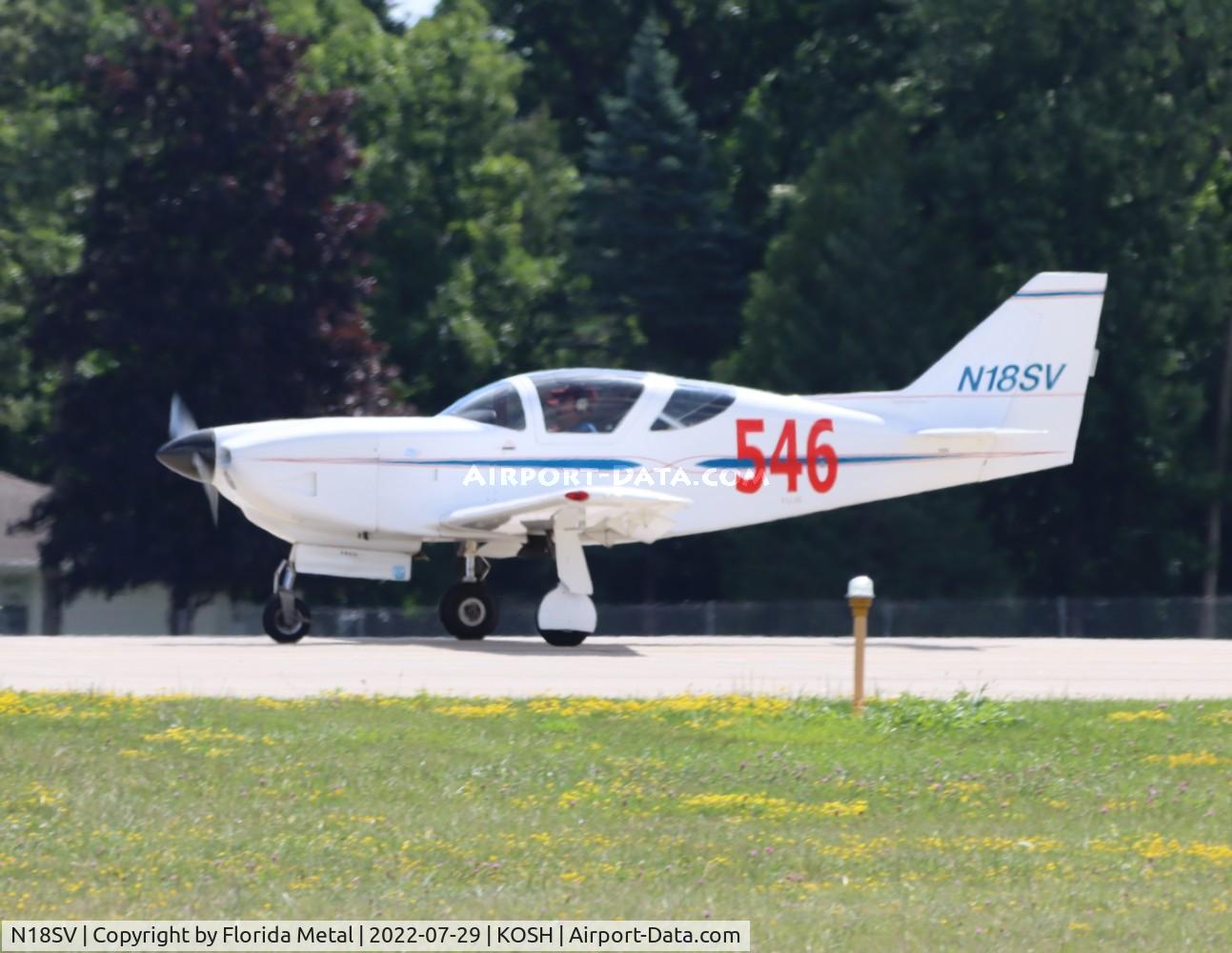 N18SV, 1993 Stoddard-Hamilton Glasair SHA C/N 580R, Glasair SHA zx