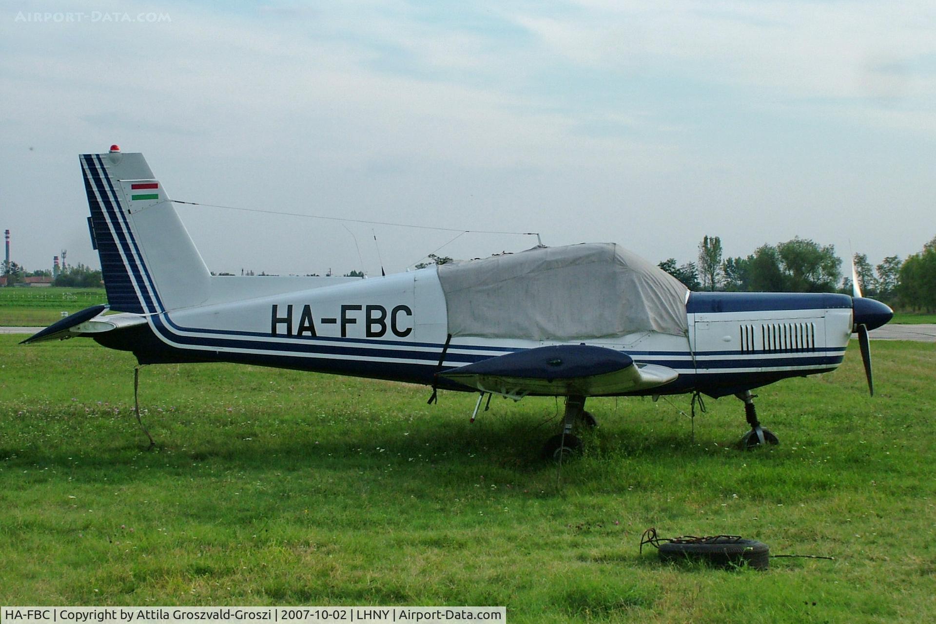 HA-FBC, 1976 Zlin Z-43 C/N 0077, LHNY - Nyíregyháza Airport, Hungary