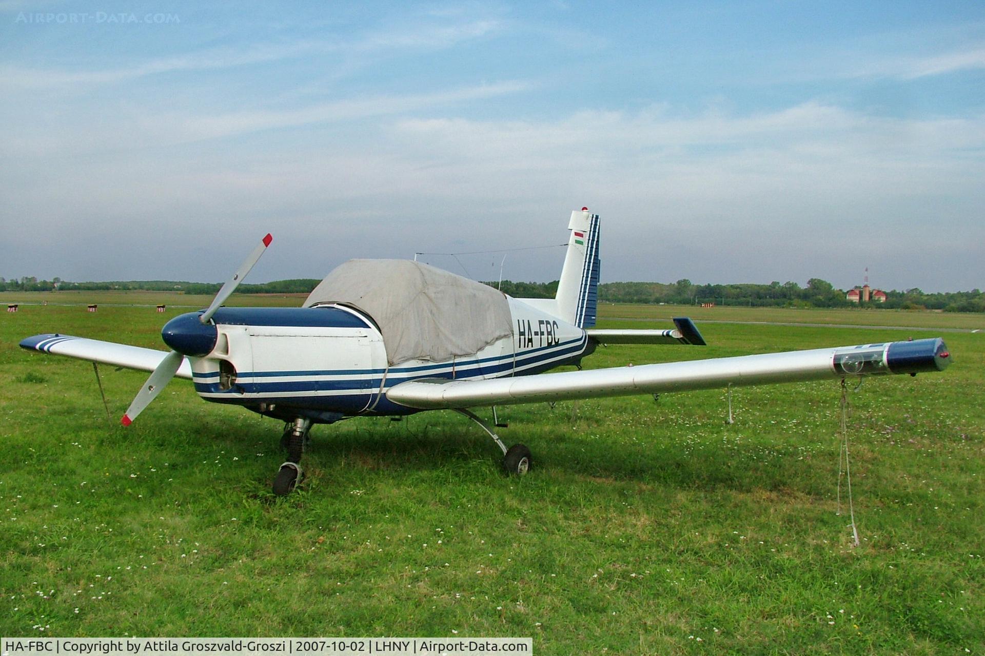 HA-FBC, 1976 Zlin Z-43 C/N 0077, LHNY - Nyíregyháza Airport, Hungary