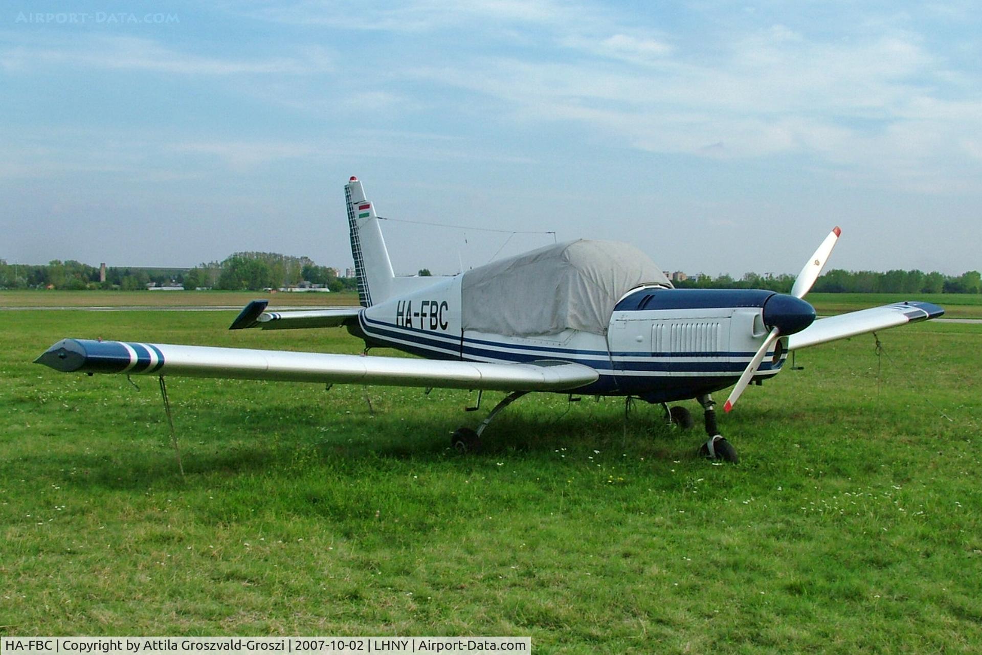 HA-FBC, 1976 Zlin Z-43 C/N 0077, LHNY - Nyíregyháza Airport, Hungary