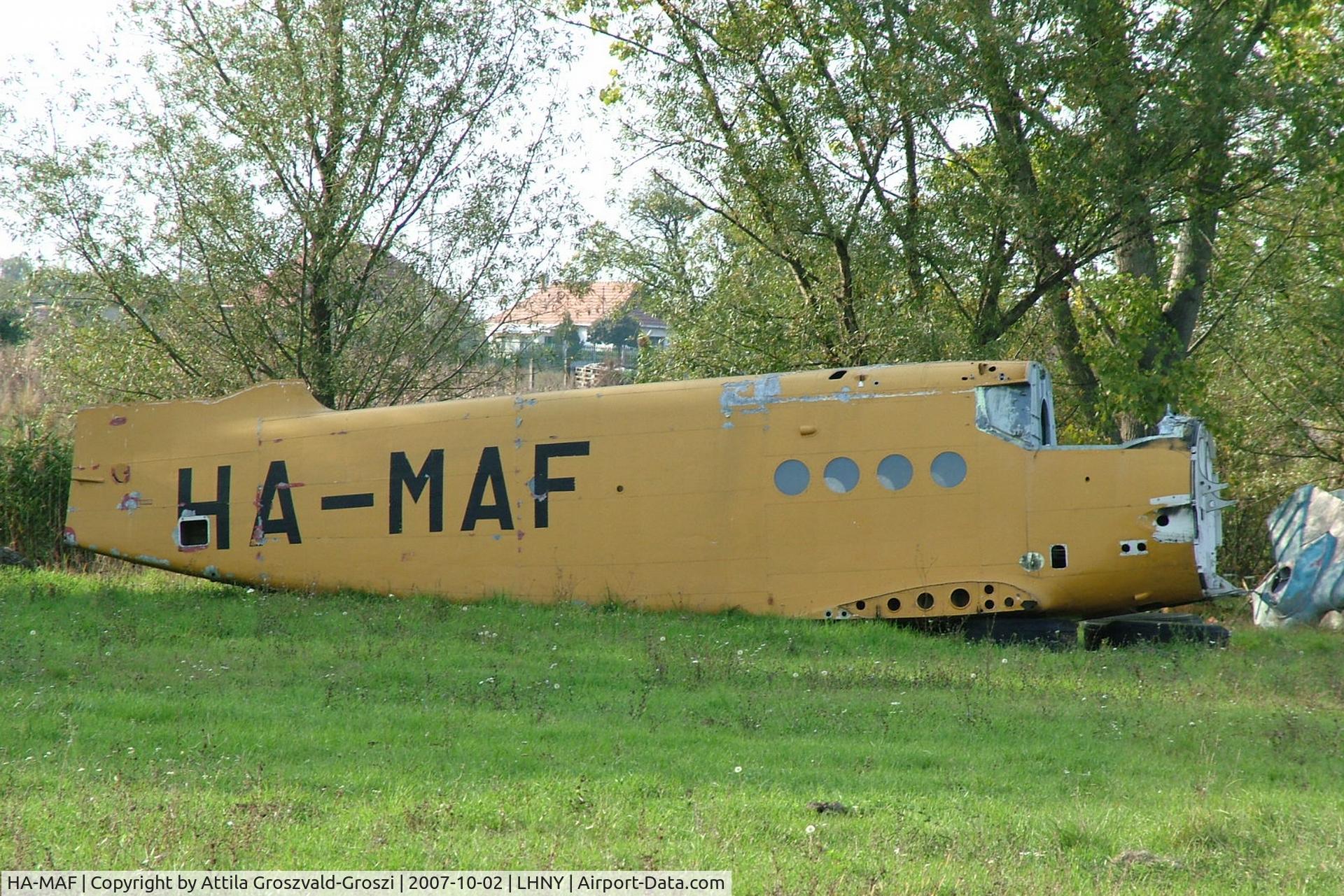 HA-MAF, 1980 PZL-Mielec An-2R C/N 1G190-45, LHNY - Nyíregyháza Airport, Hungary