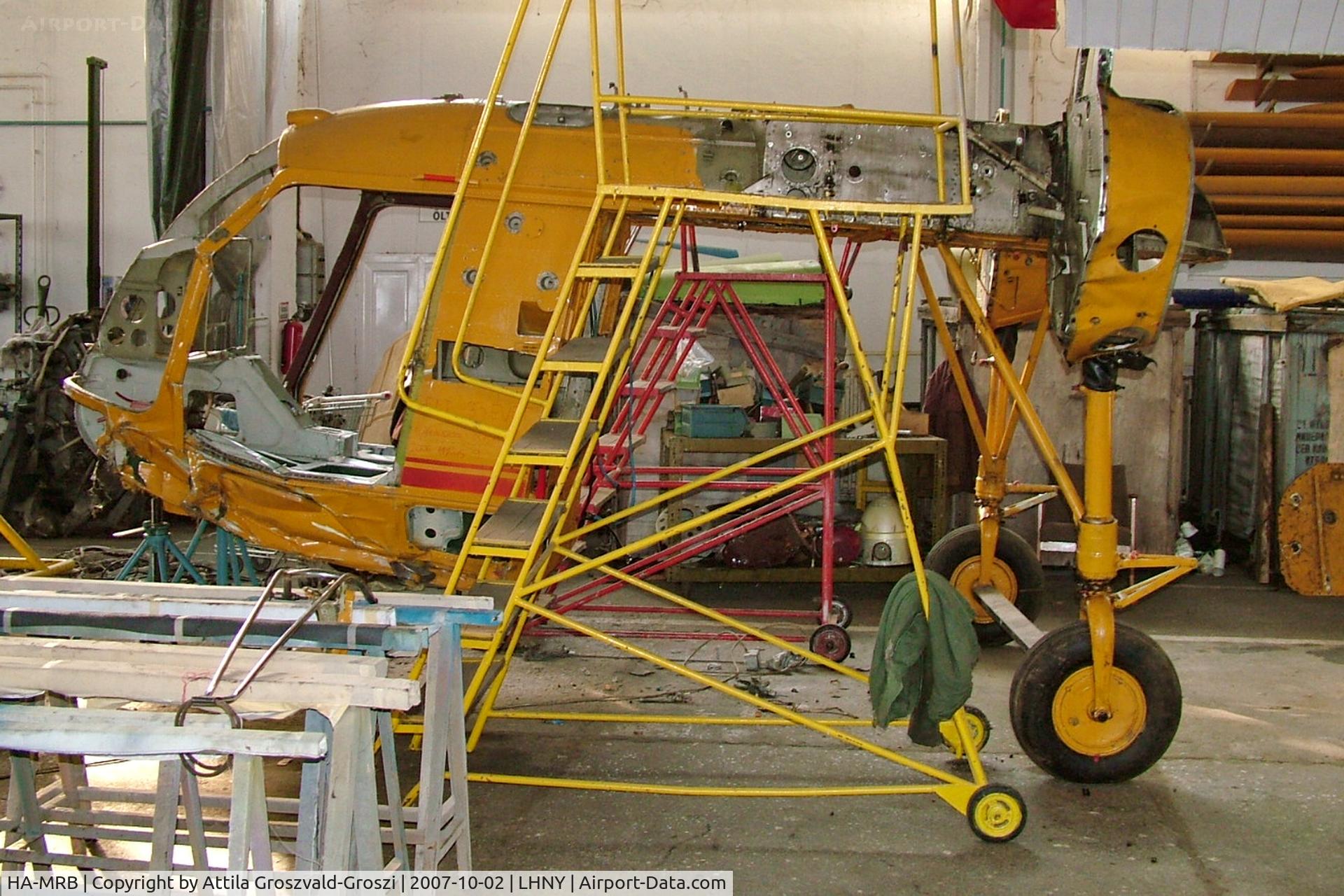 HA-MRB, 1978 Kamov Ka-26 Hoodlum C/N 7806408, LHNY - Nyíregyháza Airport, Hungary