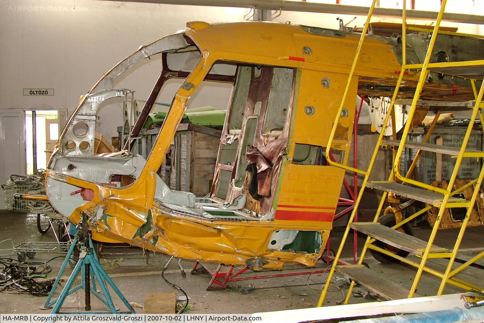 HA-MRB, 1978 Kamov Ka-26 Hoodlum C/N 7806408, LHNY - Nyíregyháza Airport, Hungary