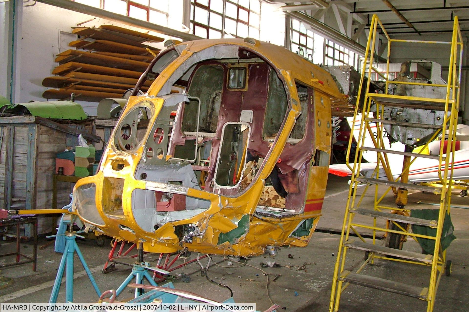 HA-MRB, 1978 Kamov Ka-26 Hoodlum C/N 7806408, LHNY - Nyíregyháza Airport, Hungary