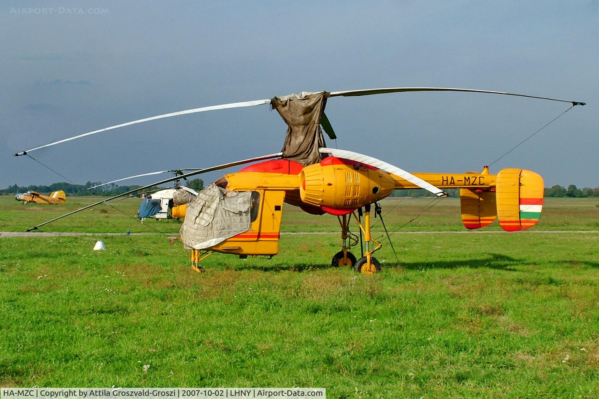 HA-MZC, 1976 Kamov Ka-26 Hoodlum C/N 7605514, LHNY - Nyíregyháza Airport, Hungary